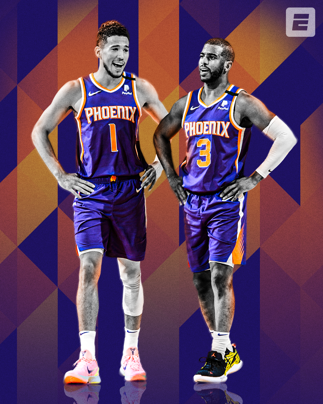 Phoenix Suns photoillustration