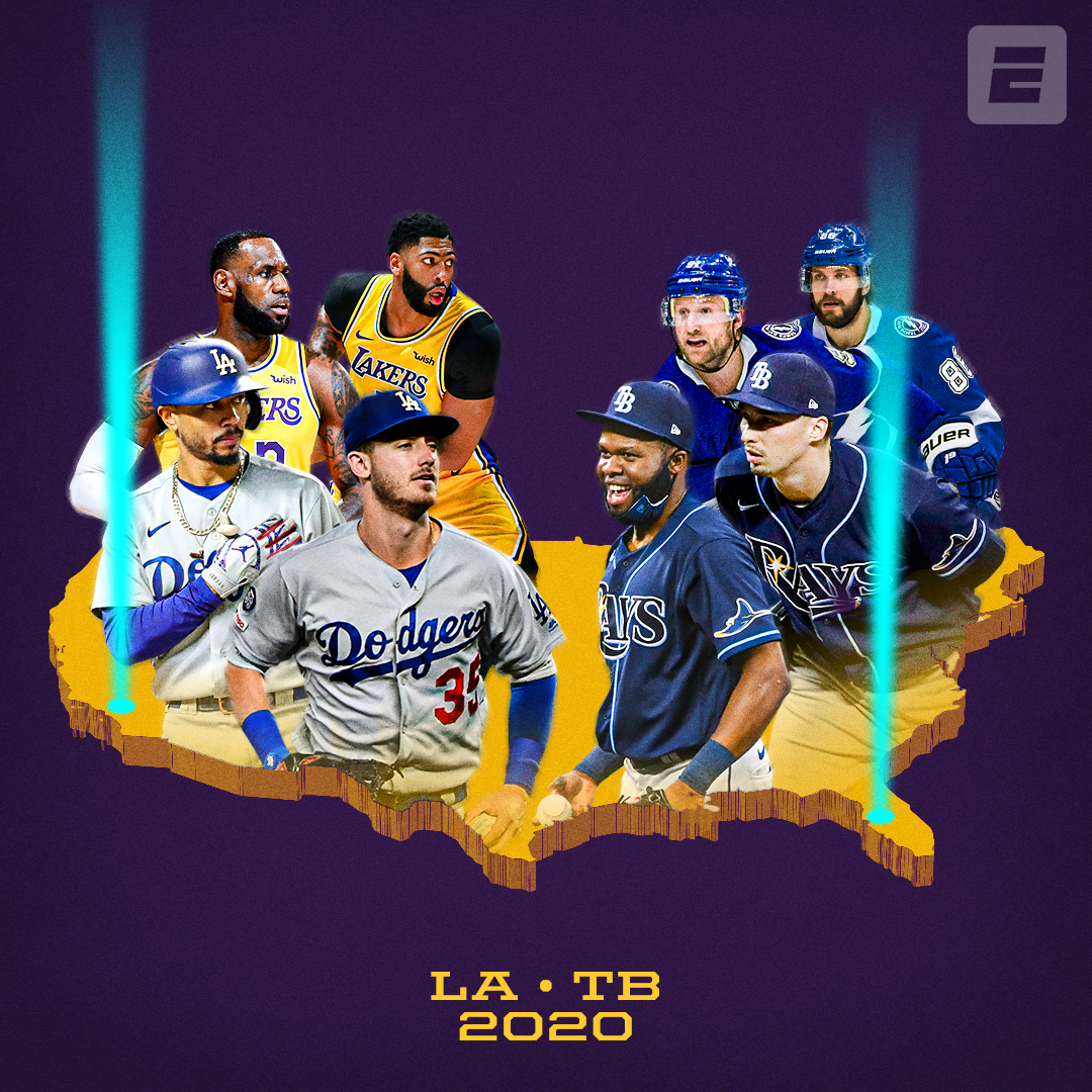2020 Los Angeles vs. Tampa Bay pan-sports photoillustration