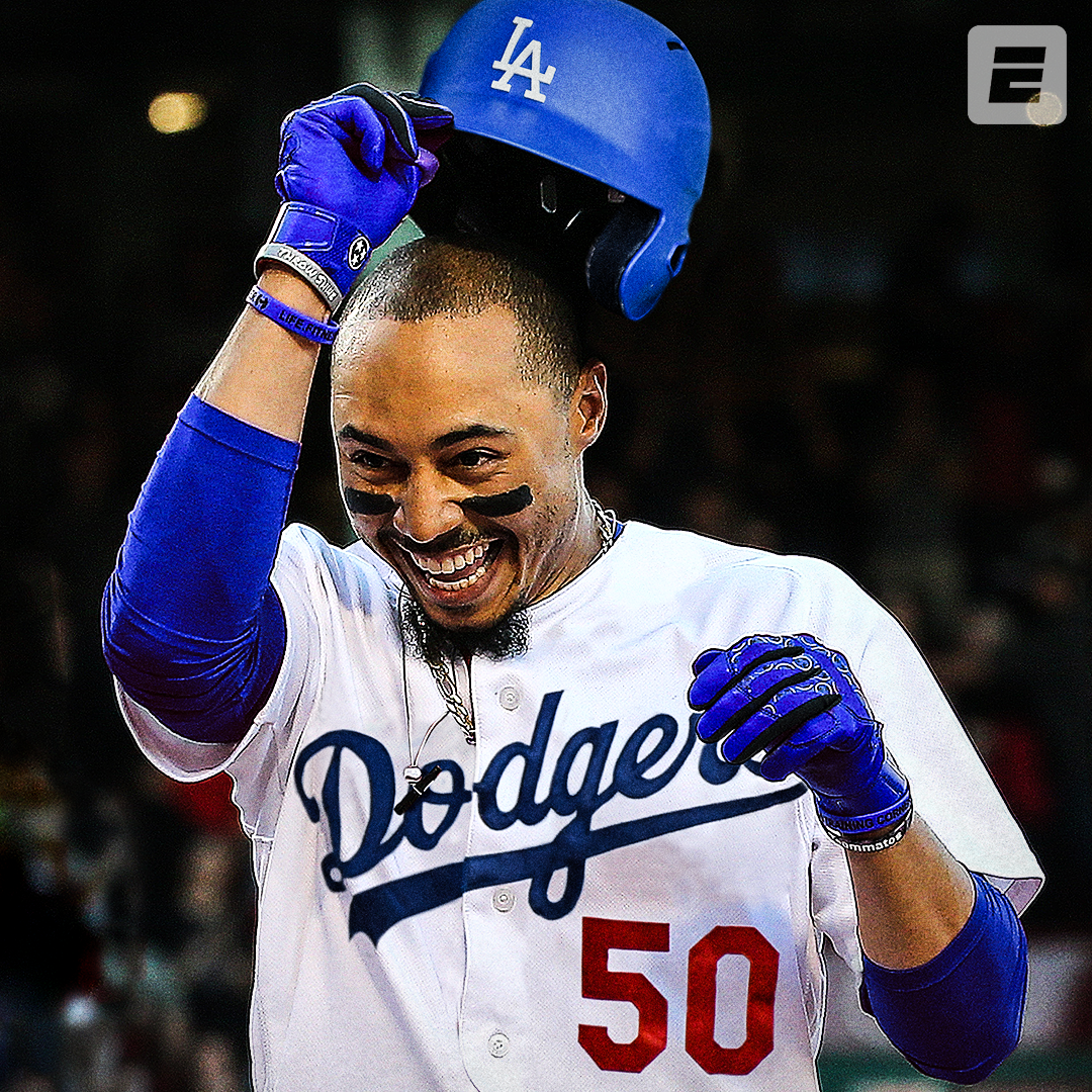 Mookie Betts jersey swap