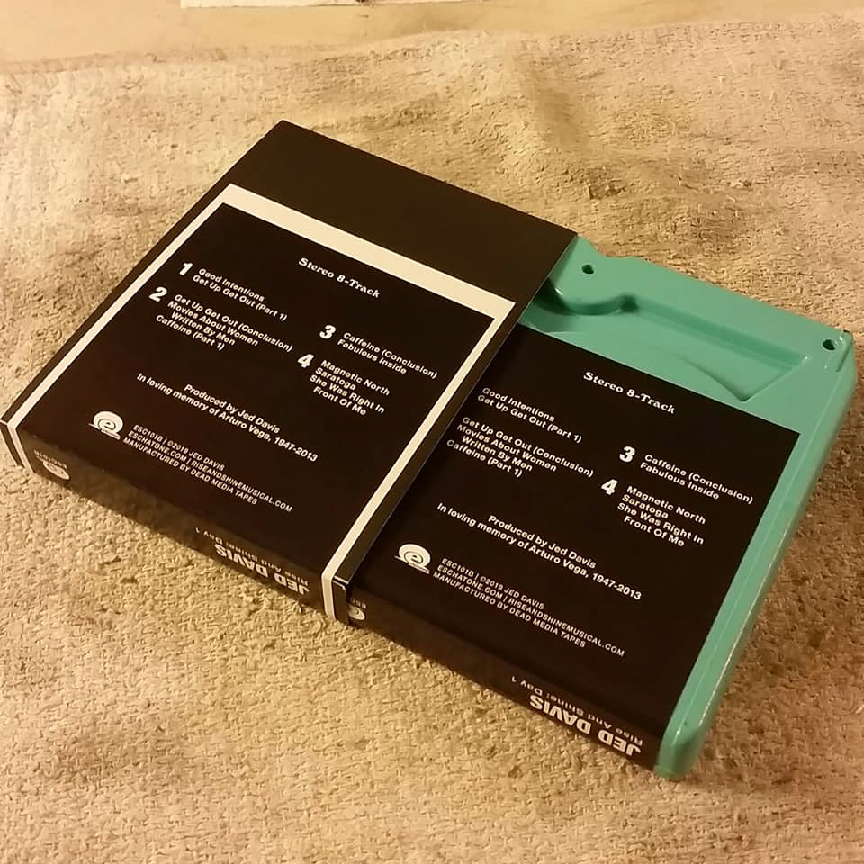 8-track tape with my cover and package design