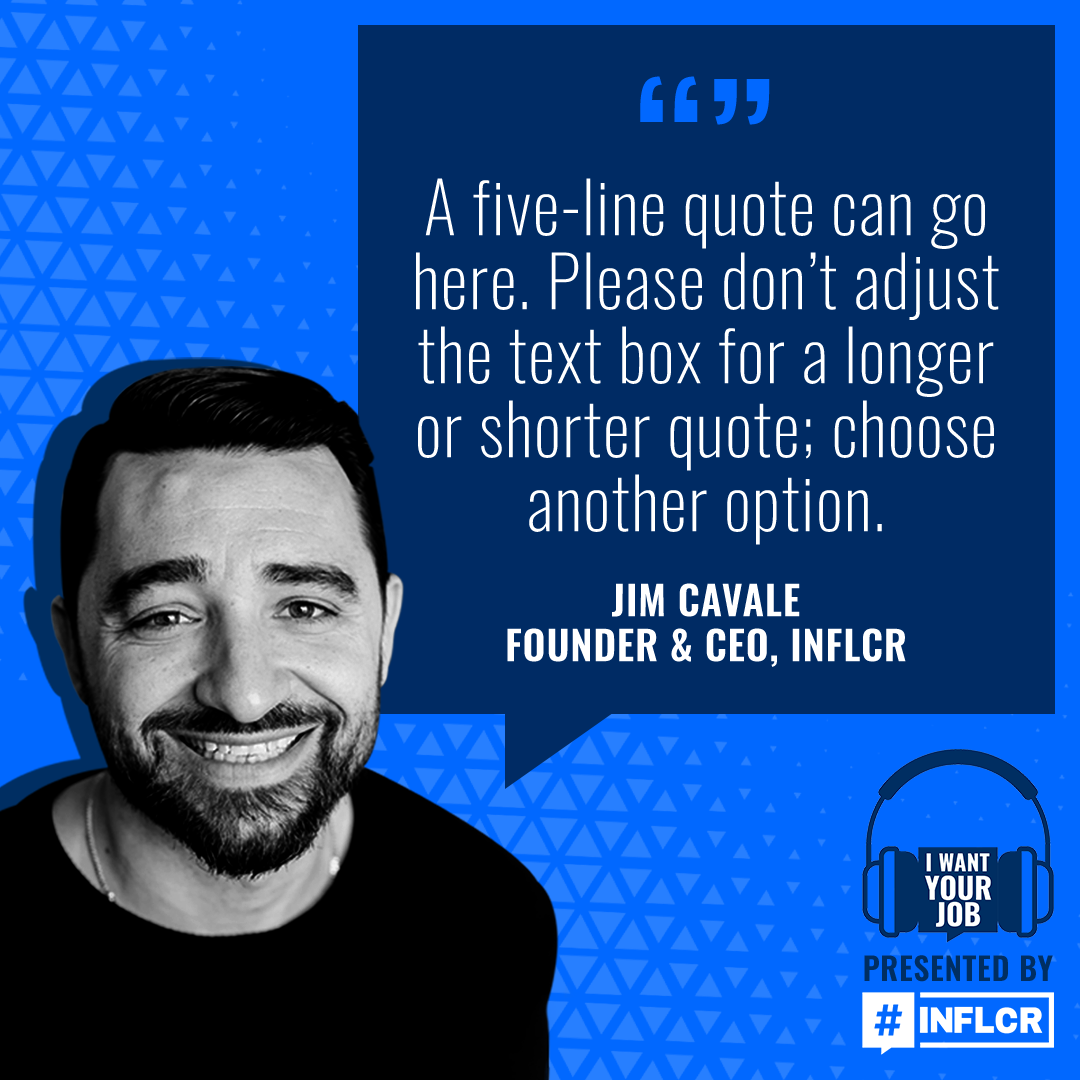 INFLCR quote presentation template