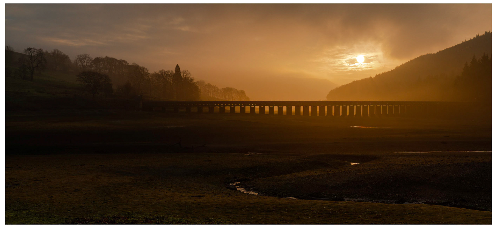 Ladybower Silhouette