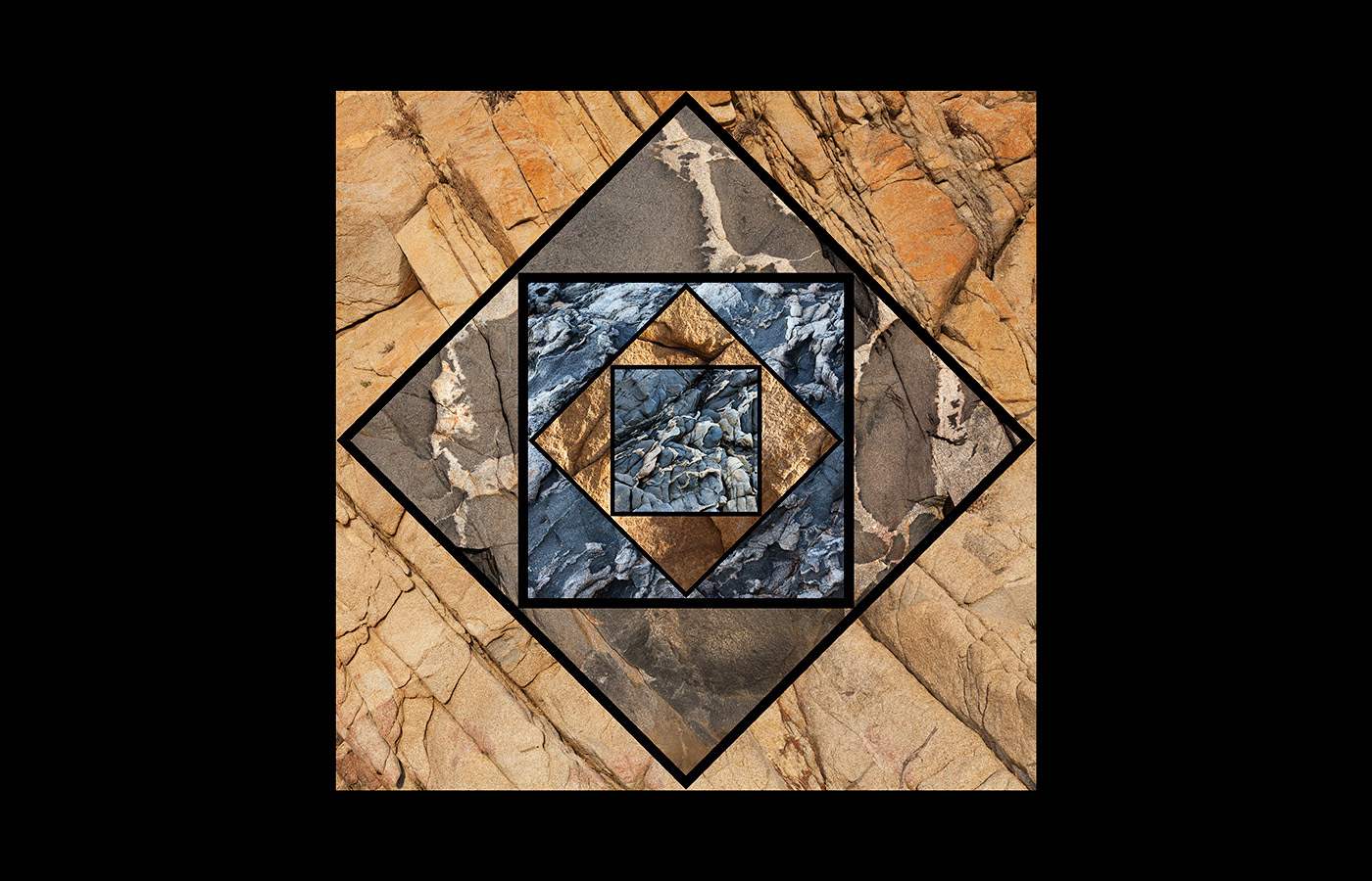 Meditation on Stone #2, 10"x10", limited edition of 10, $310