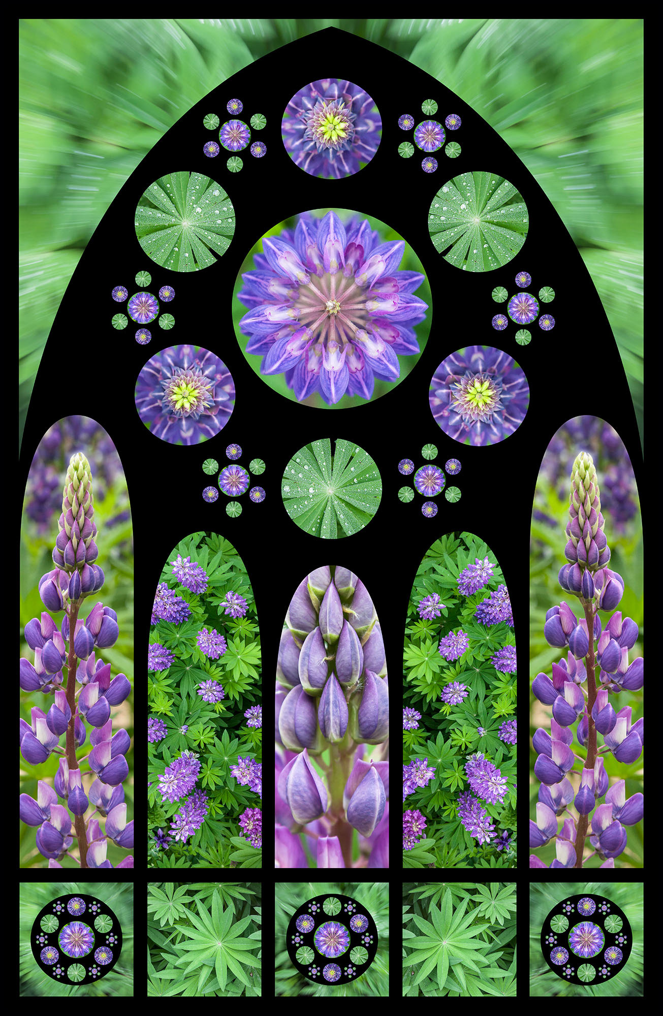 Reverence III, 20"x30", $600, edition of 5, presented in black spacer frame (no mat)