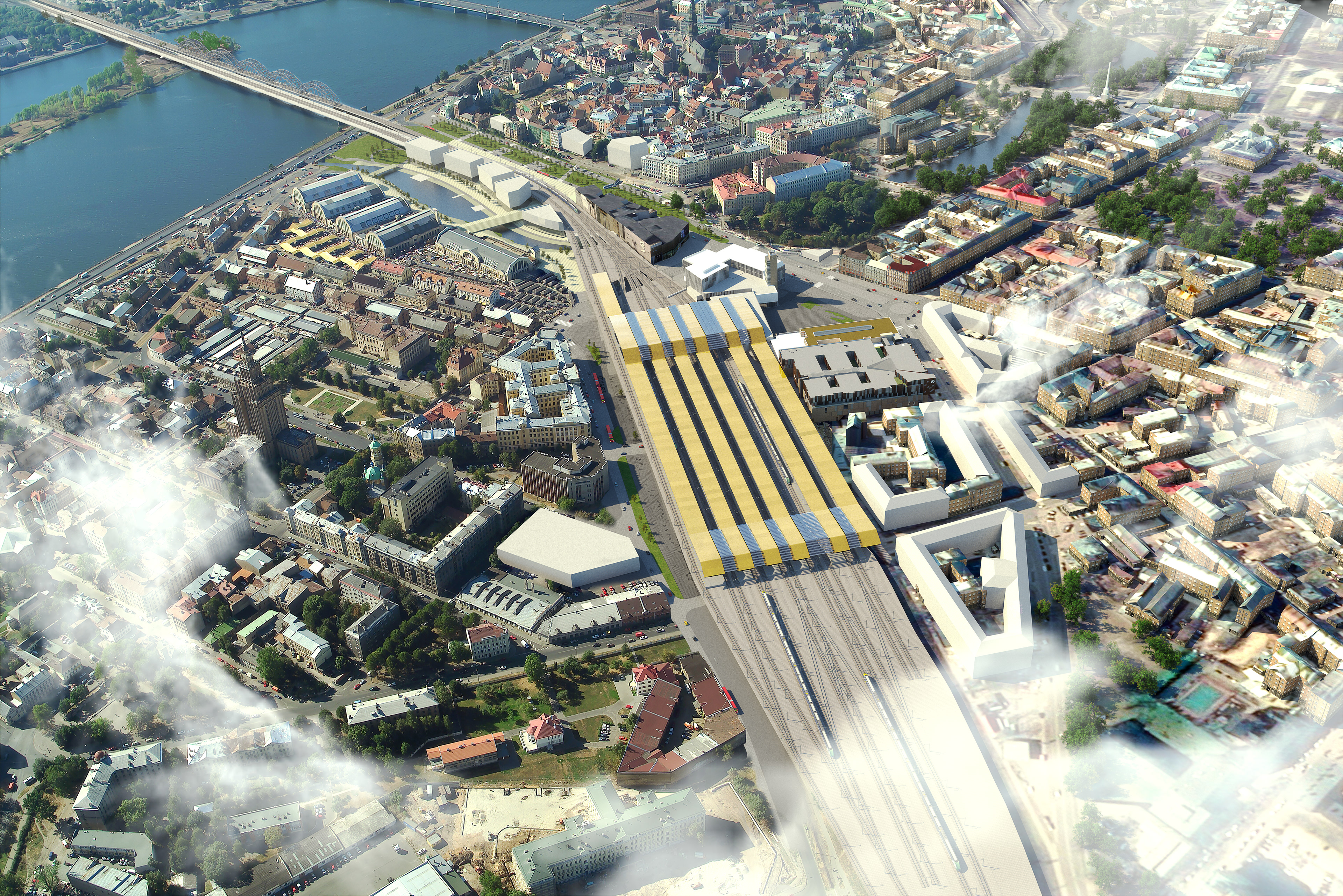 Centralstation Riga - Sweco Architects 2016