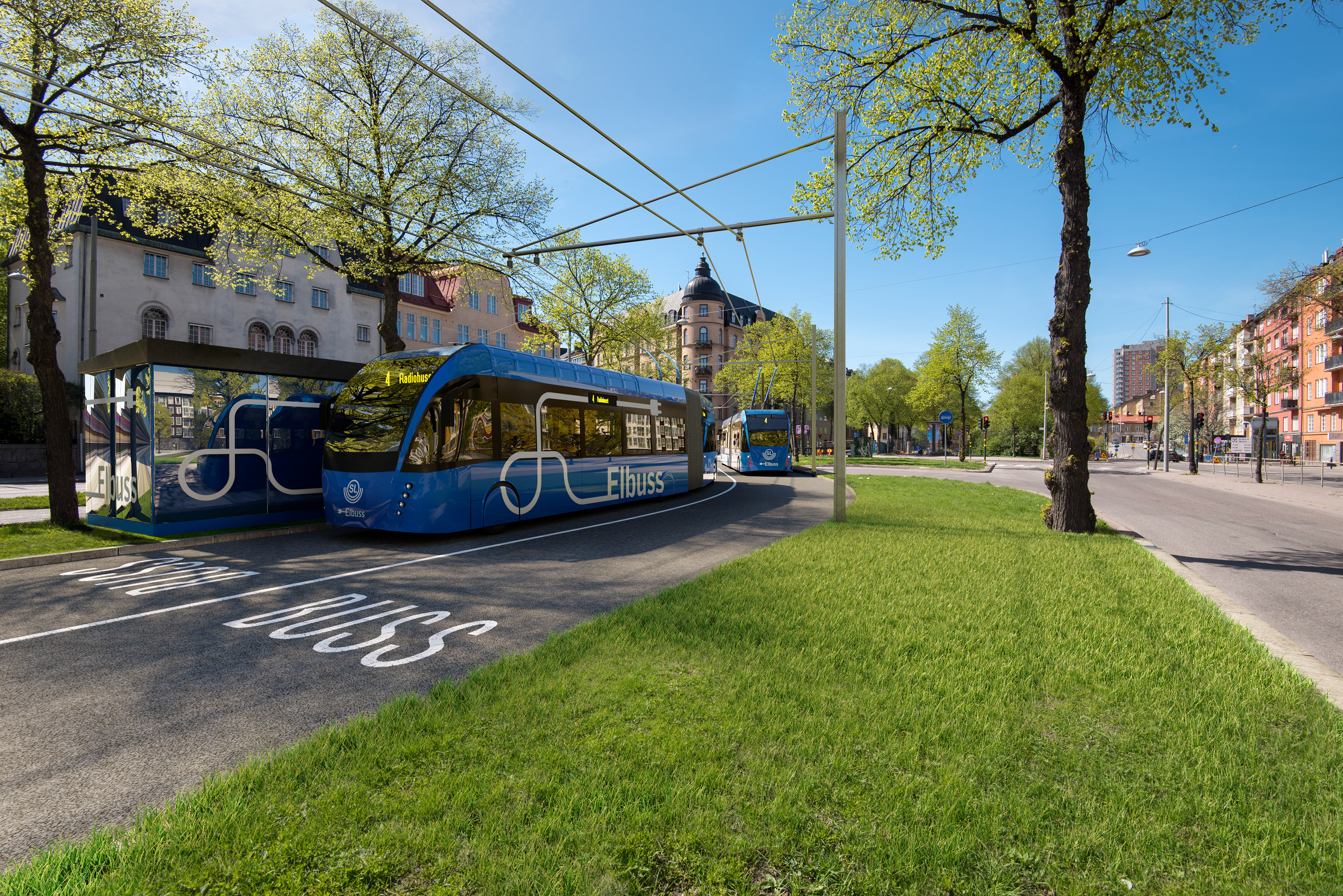 Stockholm får elbussar - Region Stockholm 2018