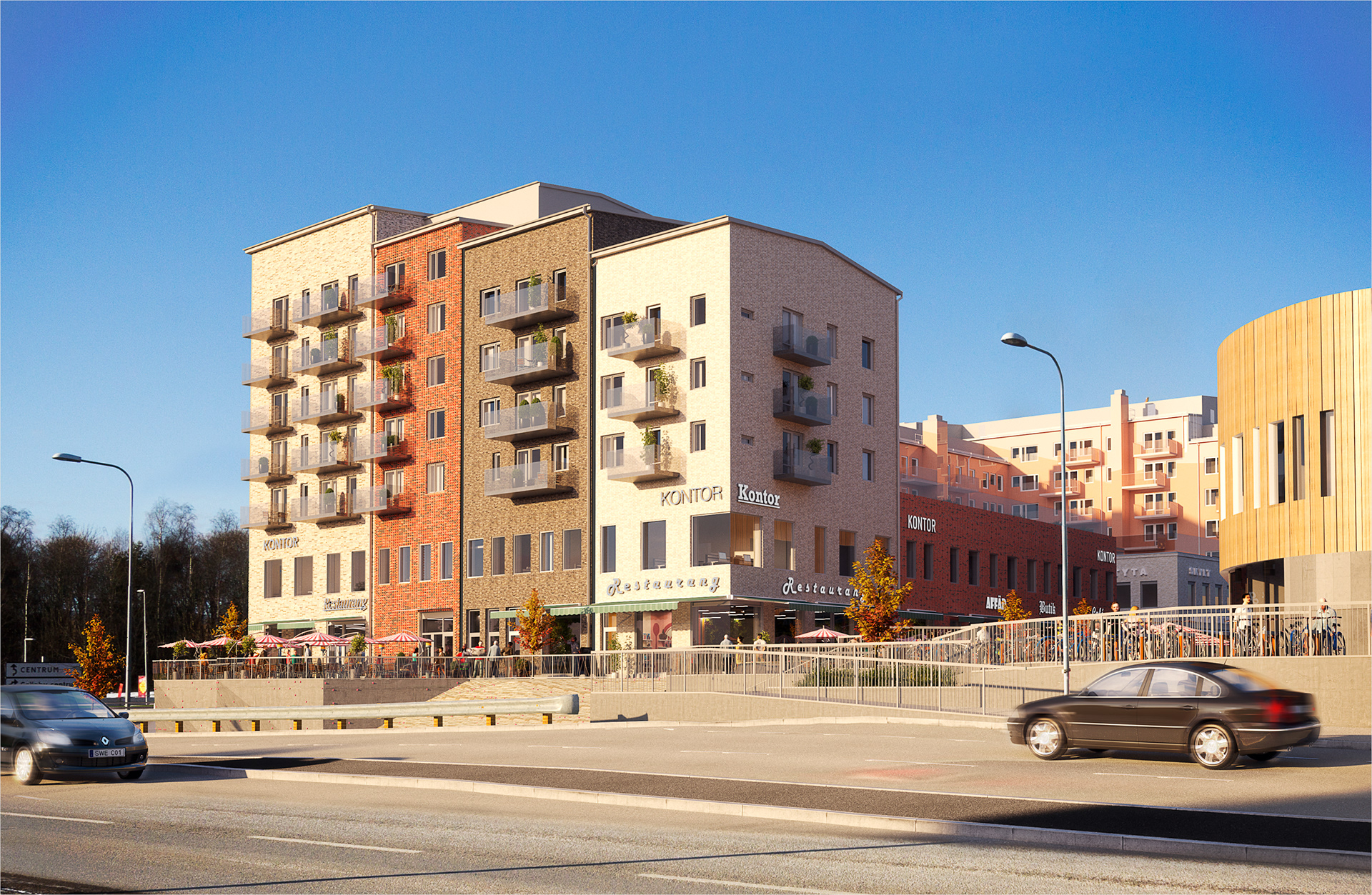 Gränbystaden, Uppsala - Sweco Architects 2017