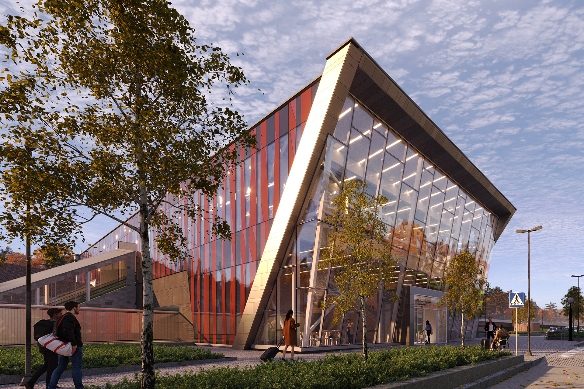 Strängnäs Resecentrum - Sweco Architects 2023