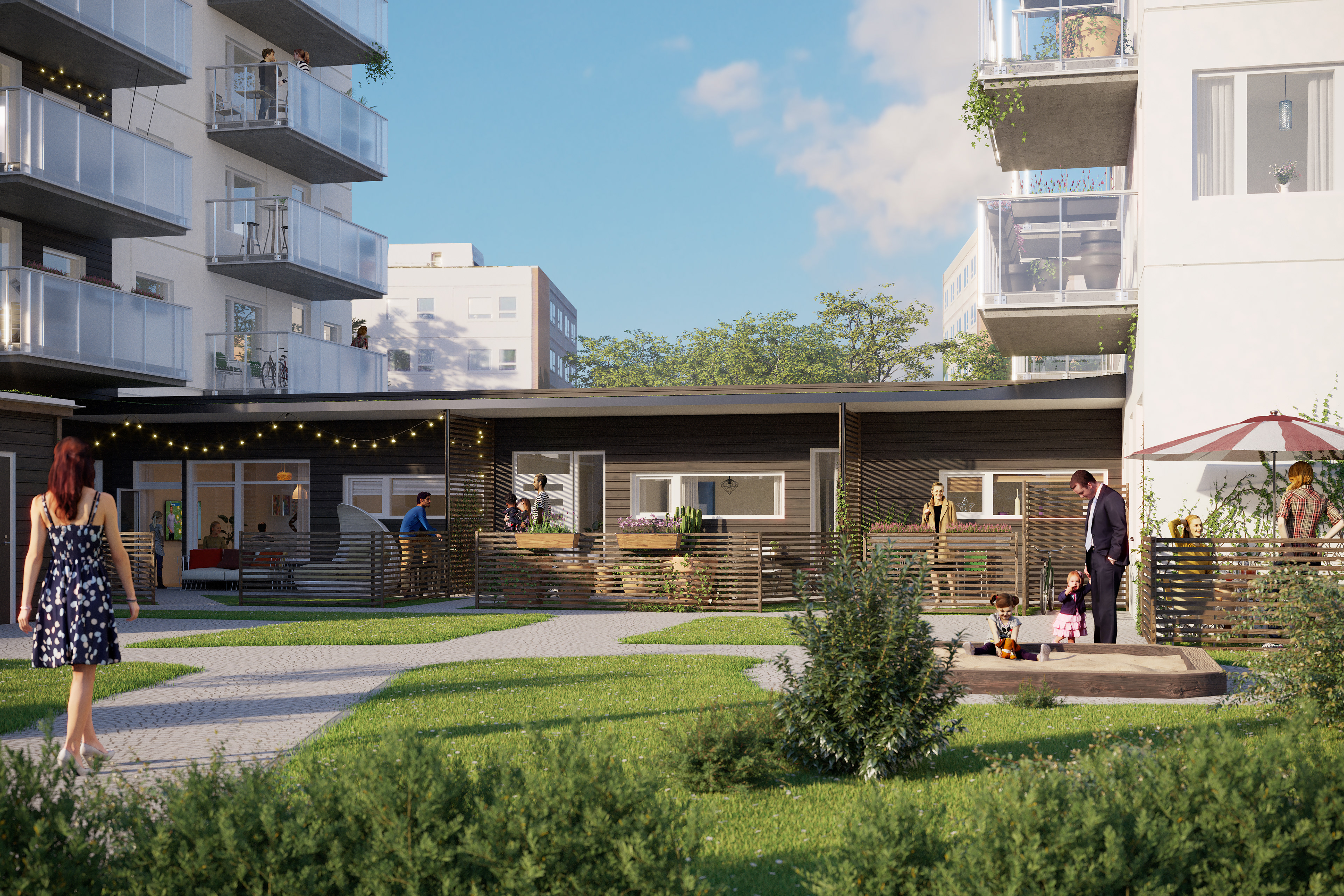 Kv. Bandybollen, Örebro - Clarus Arkitekter 2021