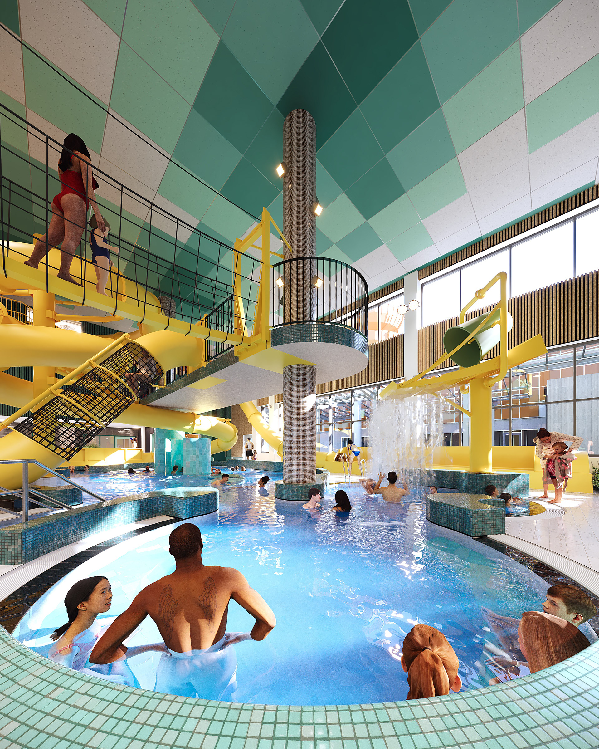 Simhallkvarteret Partille - Sweco Architects 2025