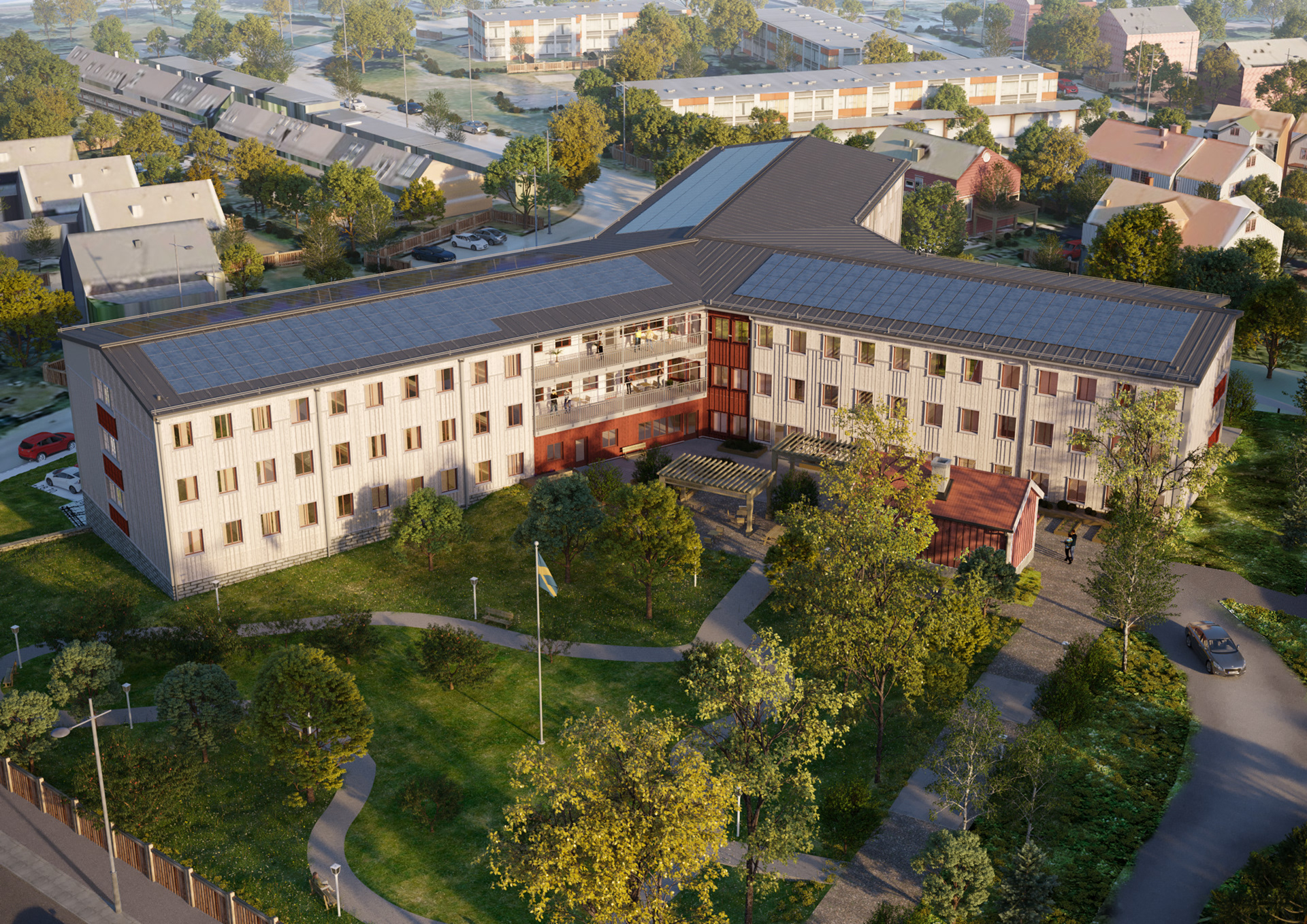 Bylegård, Täby - A-sidan 2020