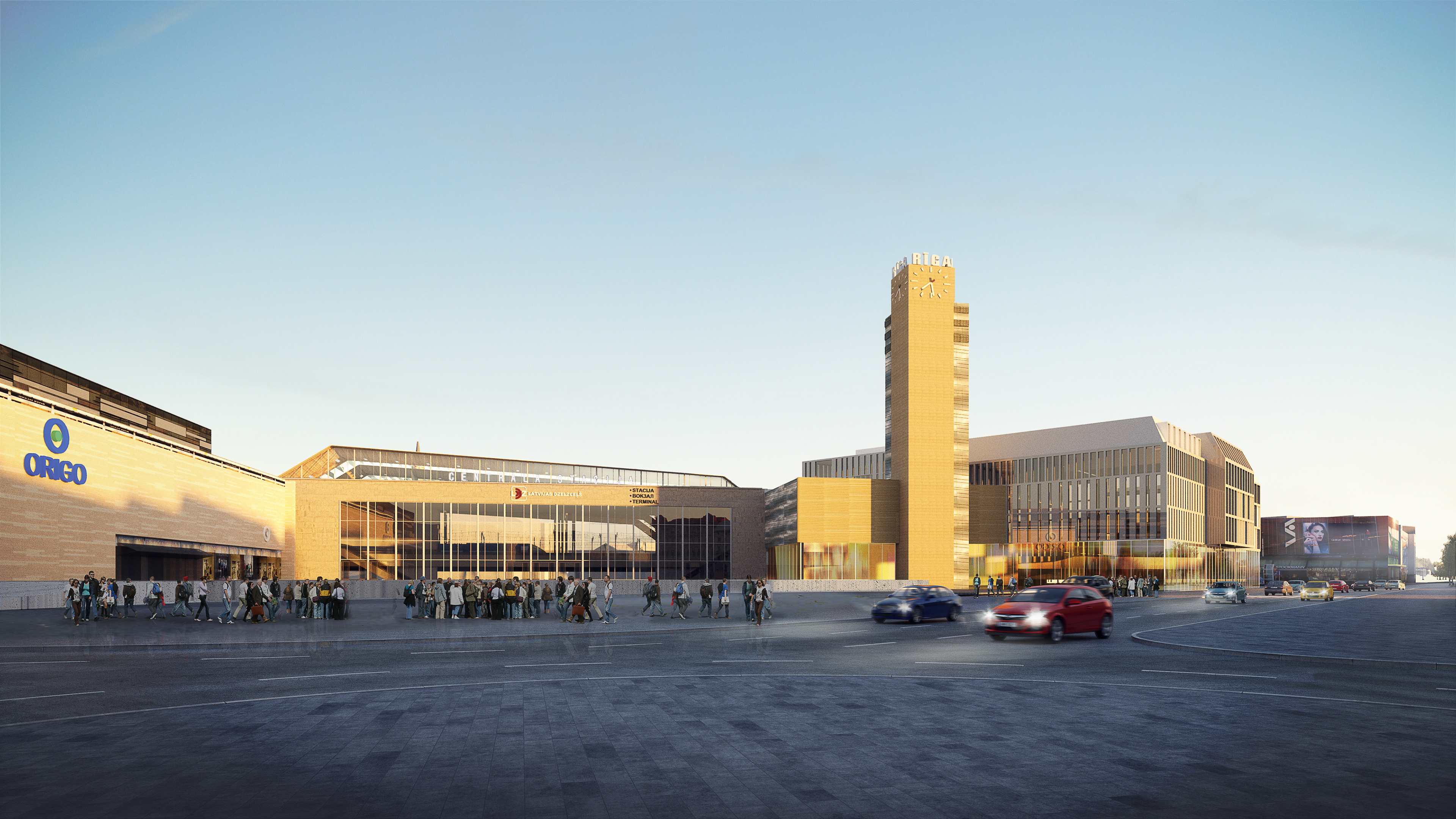 Centralstation Riga - Sweco Architects 2016
