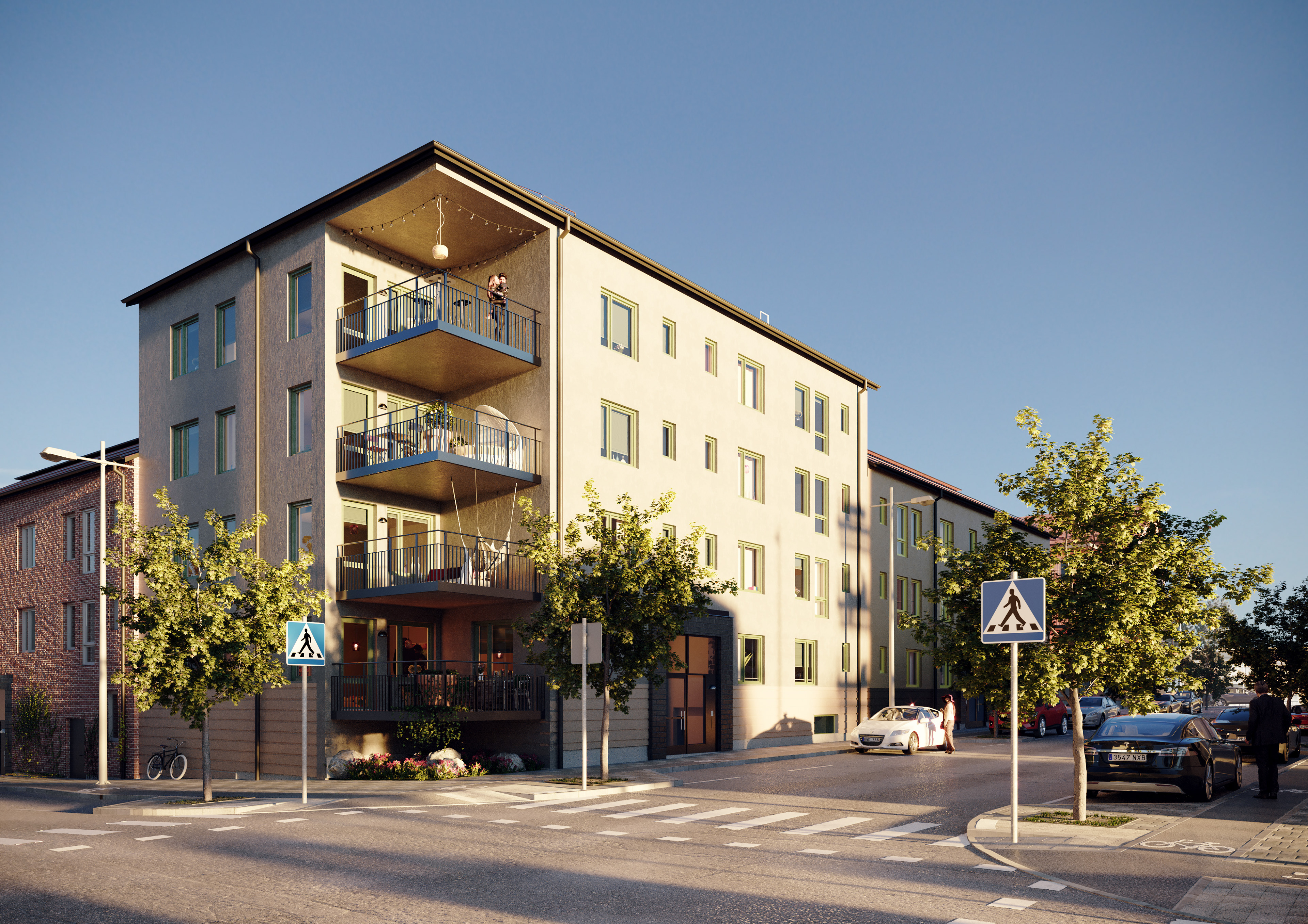 Kv. Skiftnyckeln., Enköping - Sweco Architects 2023