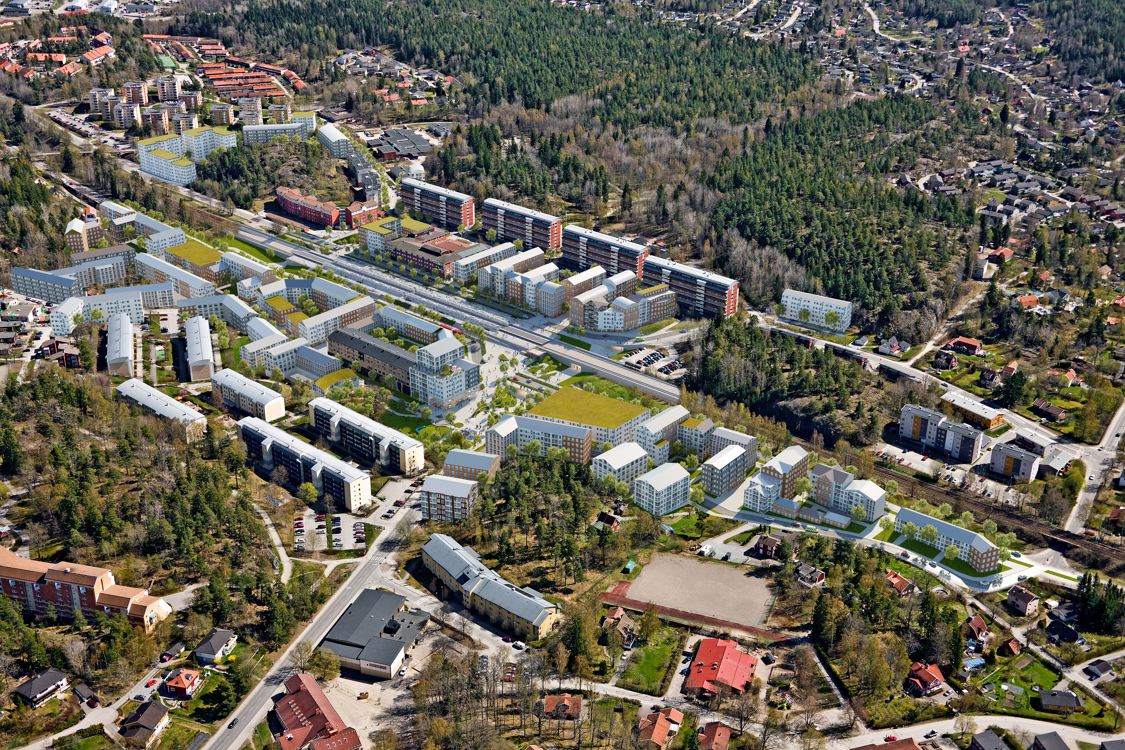 Tullinge, Stockholm - Sweco Architects 2018