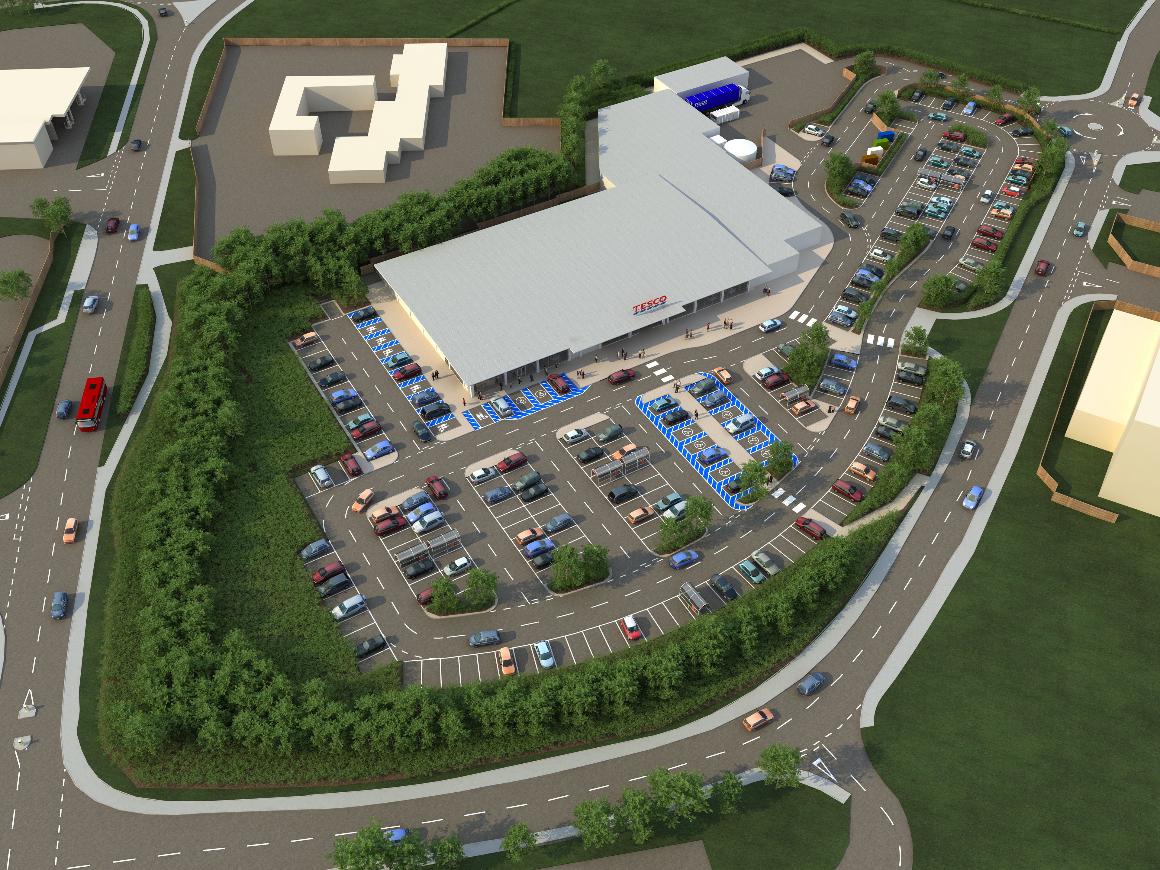 Tesco Towchester - Wagstaffs Design 2009