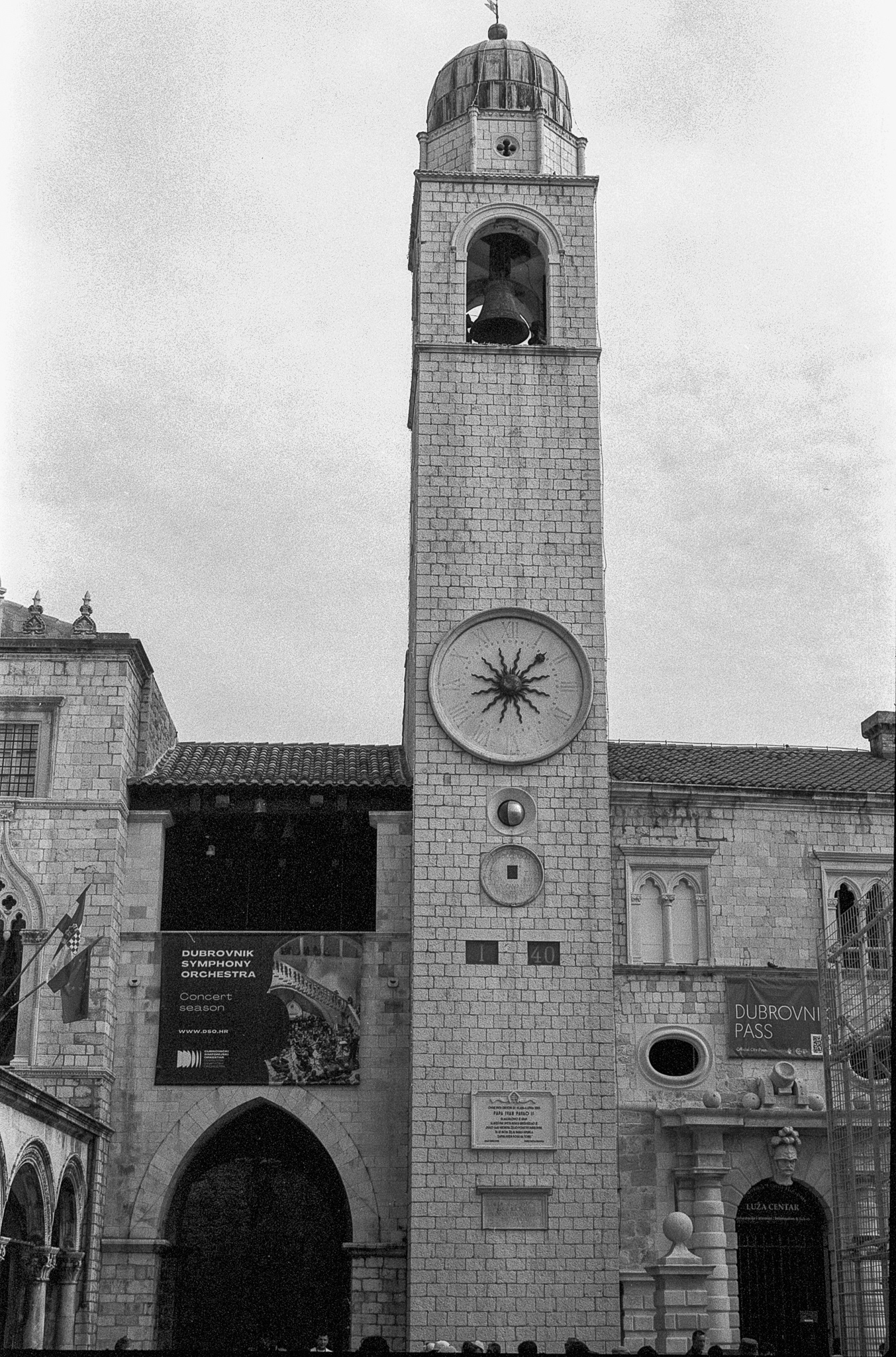 Chorwacja, Dubrownik, Ilford FP4+, Ilfosol 3 @ 125 ASA - © 2023 Tomasz Ryś