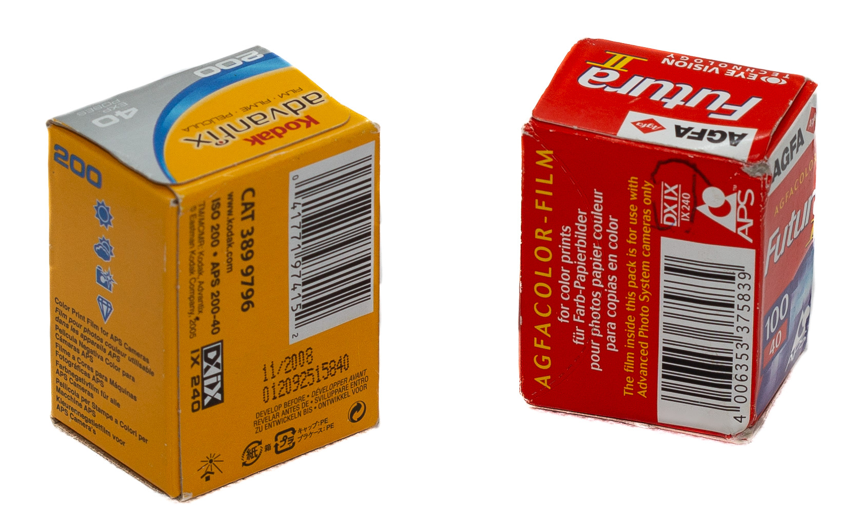 Kodak Advatix i Agfa Futura II © 2024 Tomasz Ryś