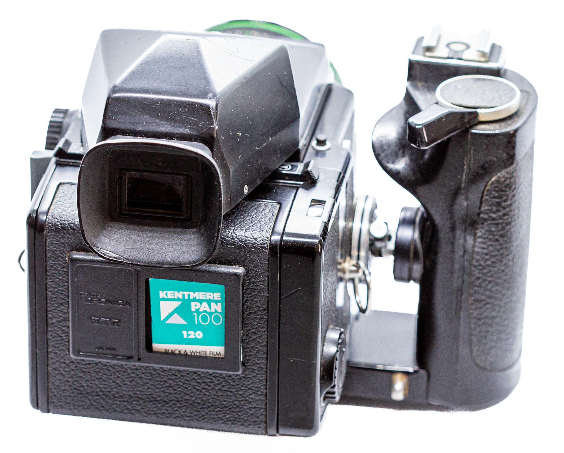 ZENZA Bronica ETRS. Zmontowany zestaw od tyłu - © 2025 Tomasz Ryś