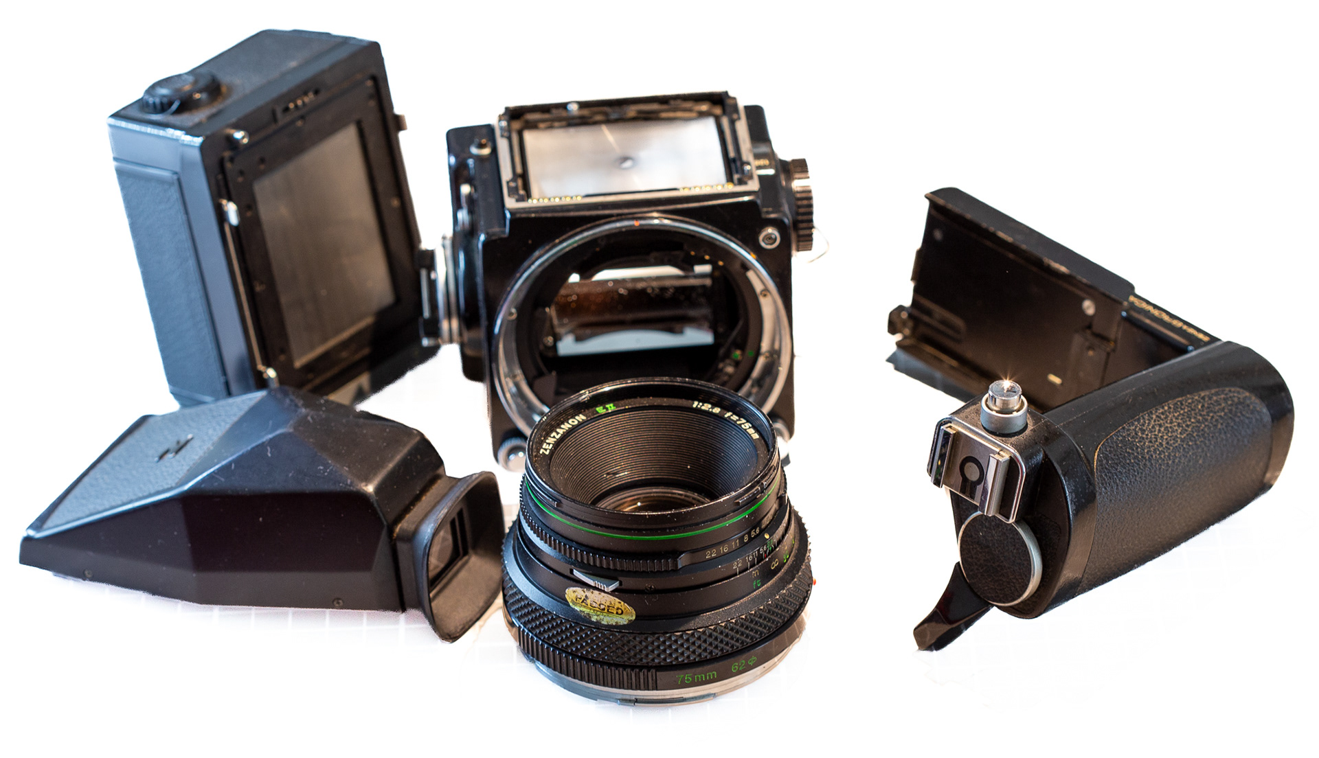 ZENZA Bronica ETRS. Zestaw w częściach - © 2025 Tomasz Ryś