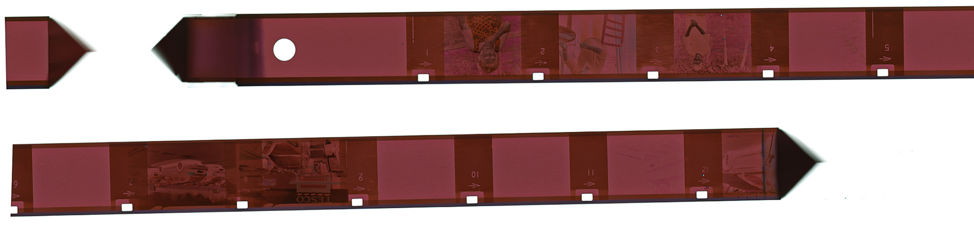 Negatyw kolorowy na filmie 100 - © Tomasz Ryś