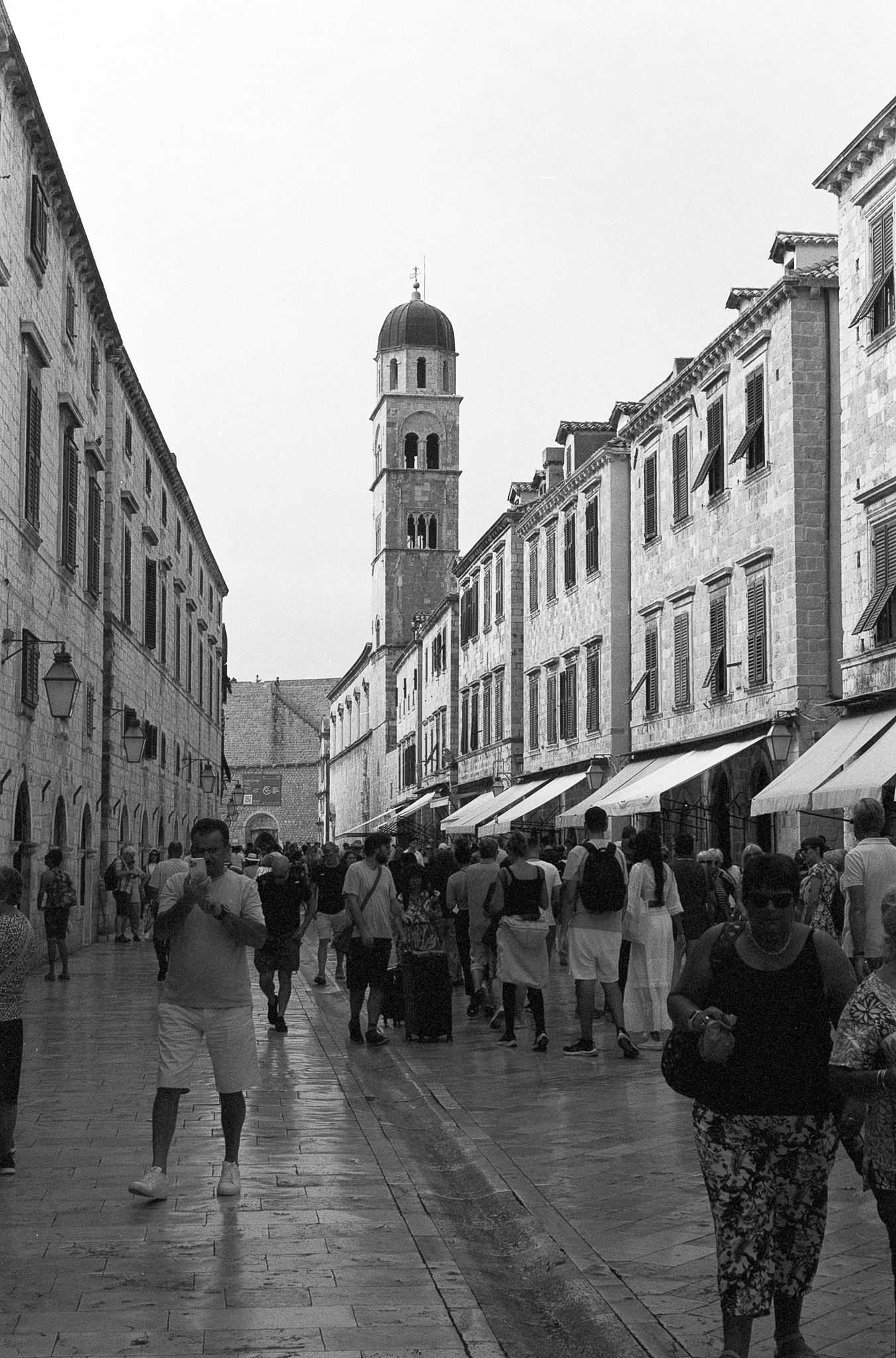 Chorwacja, Dubrownik, Ilford FP4+, Ilfosol 3 @ 125 ASA - © 2023 Tomasz Ryś