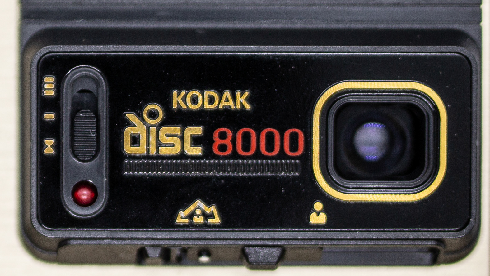 Kodak Disk 8000 - suwaki sterujące