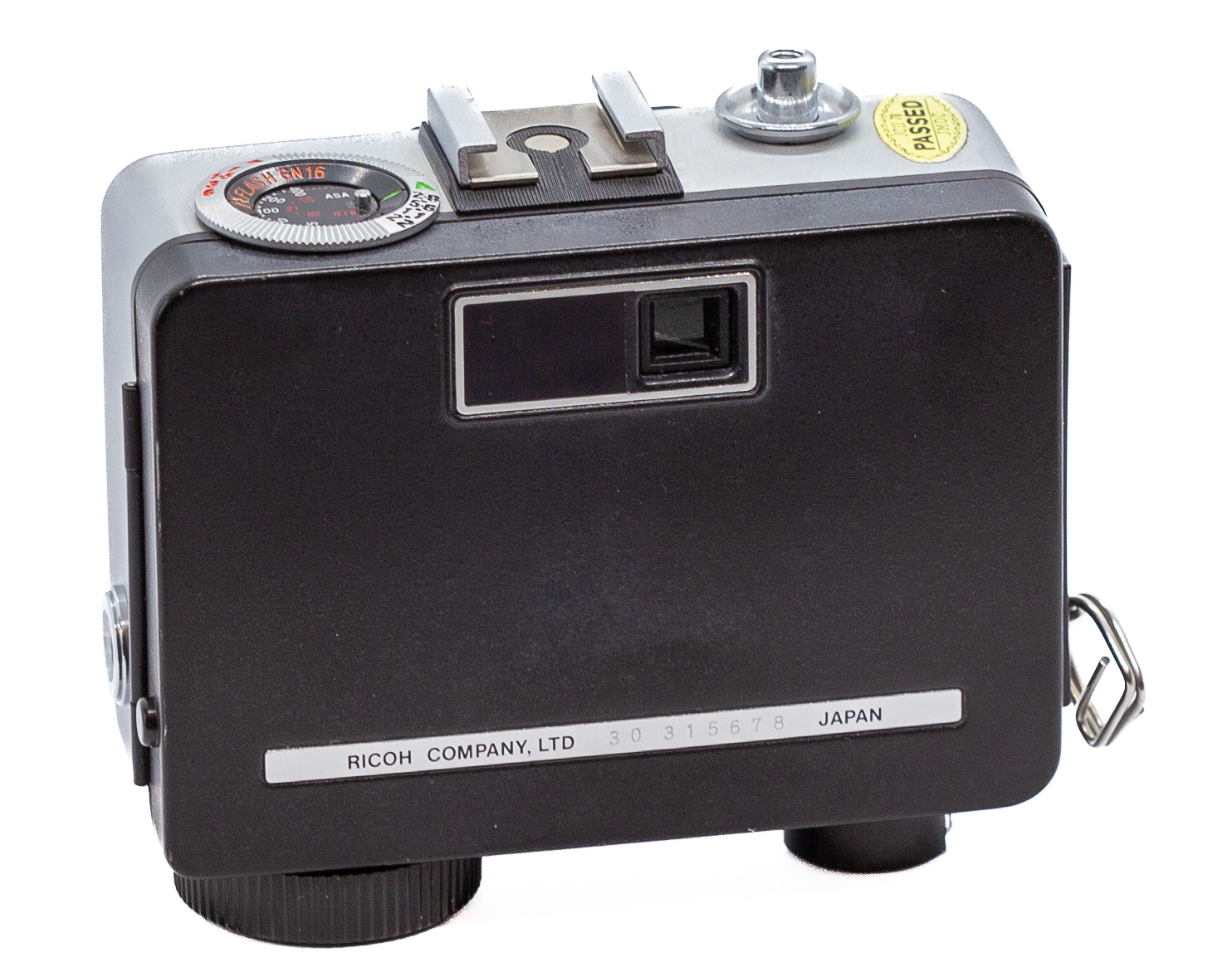 RICOH Half Frame E2. Tył korpusu - © 2026 Tomasz Ryś