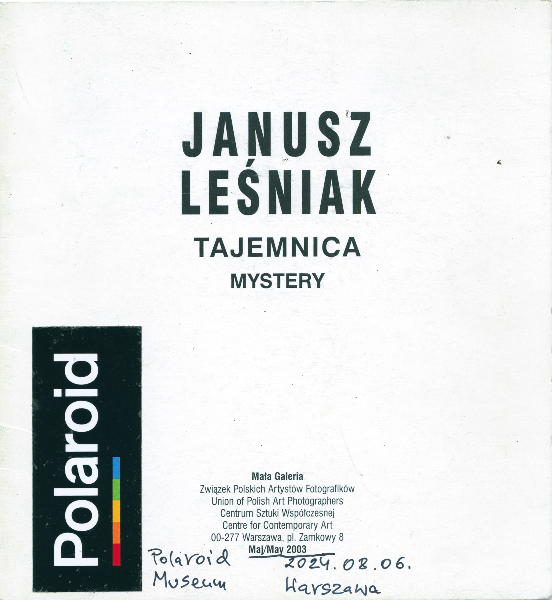 Prezent od Pana Jana - katalog wystawy