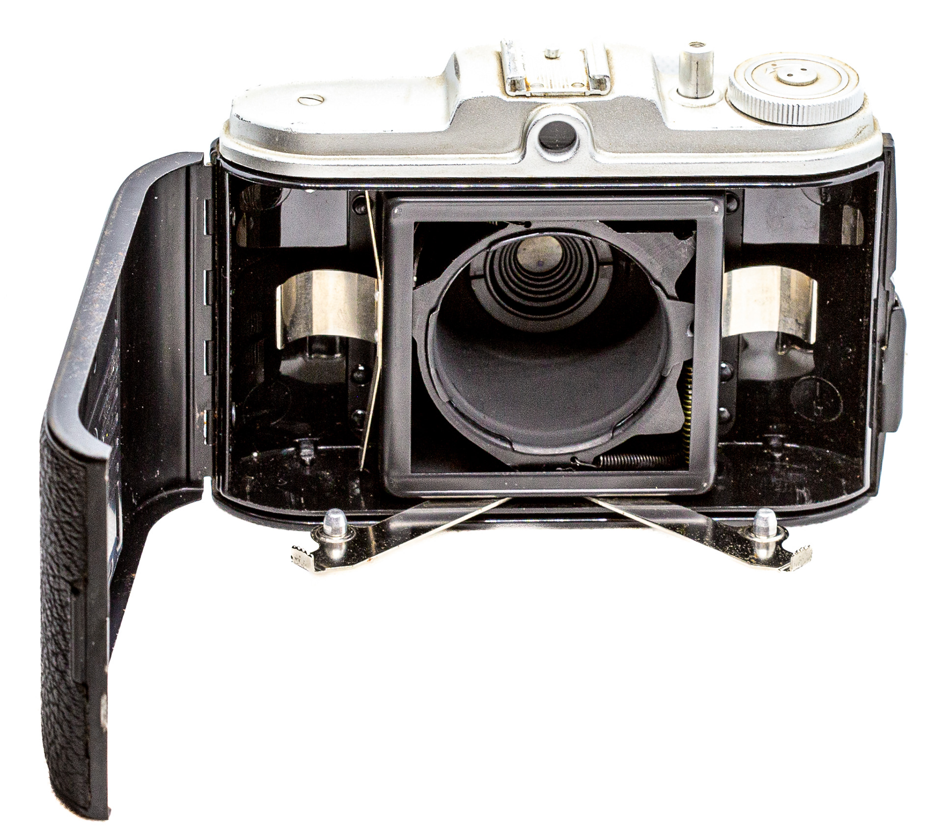 Agfa Isola I z wysuniętymi dolnymi trzpieniami - © 2023 Tomasz Ryś