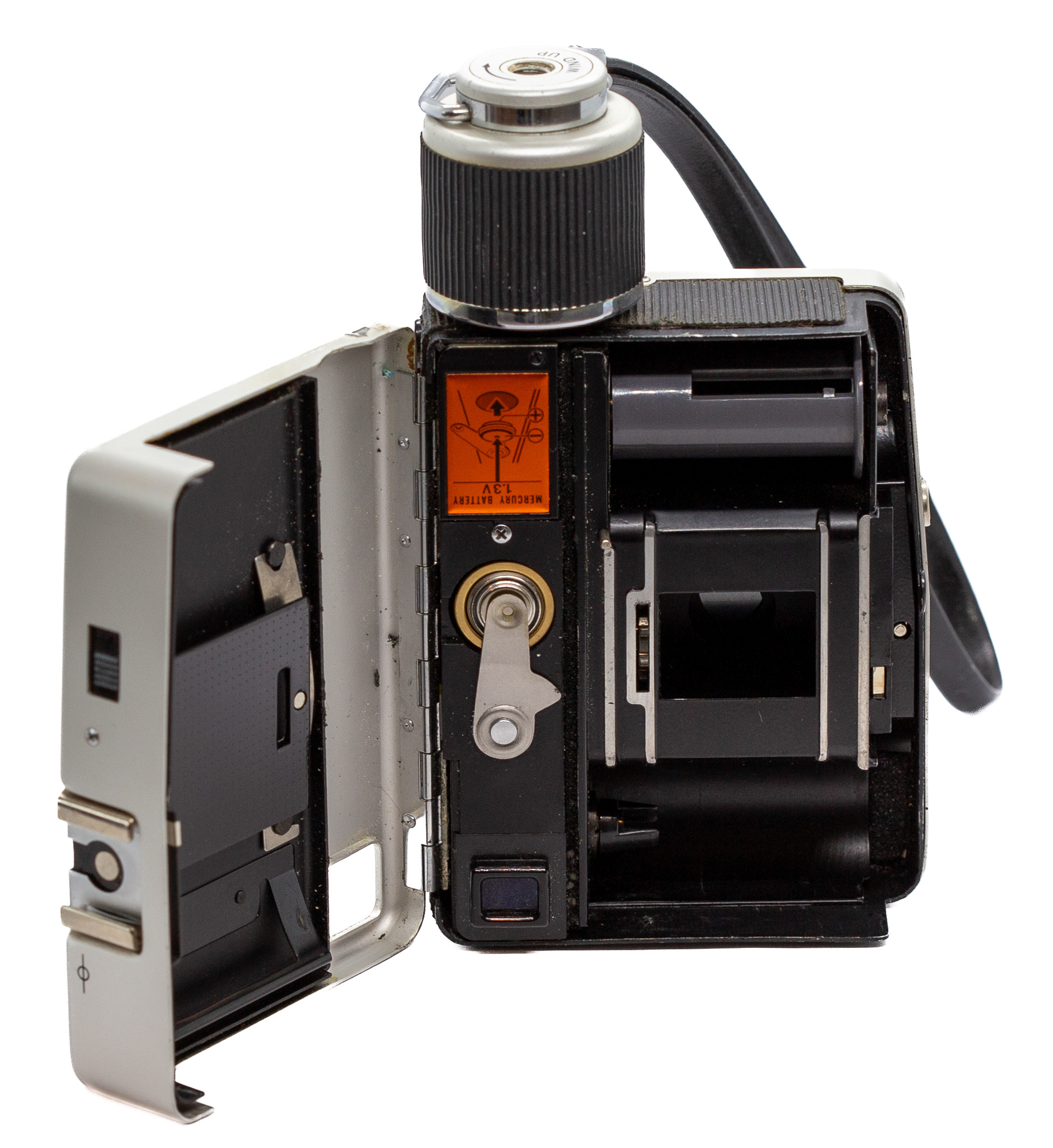 CANON DIAL 35-2. Widoczna bateria - © 2026 Tomasz Ryś