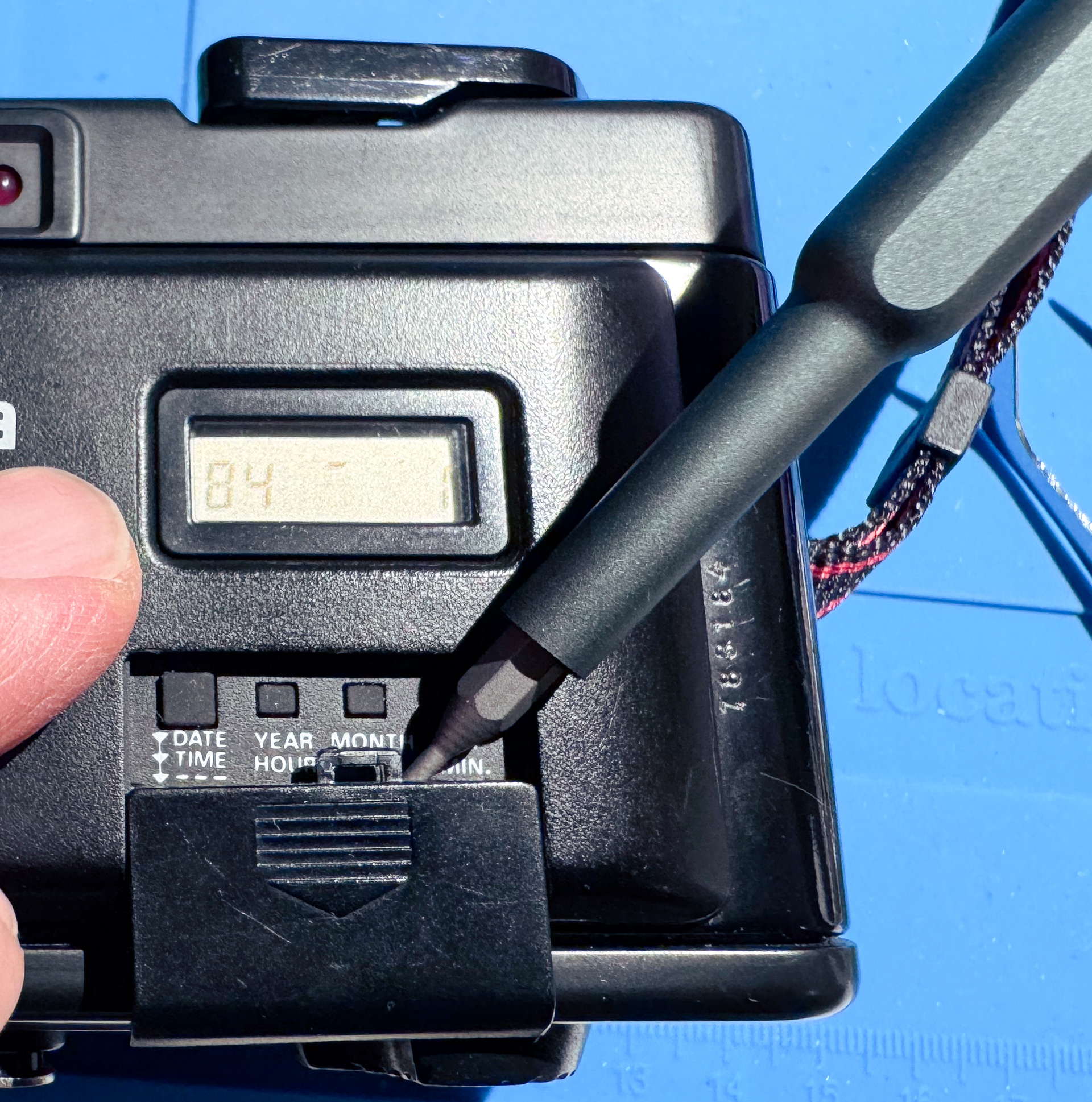 Pokrywa manipulatora datownika Konica EFJ - © 2024 Tomasz Ryś