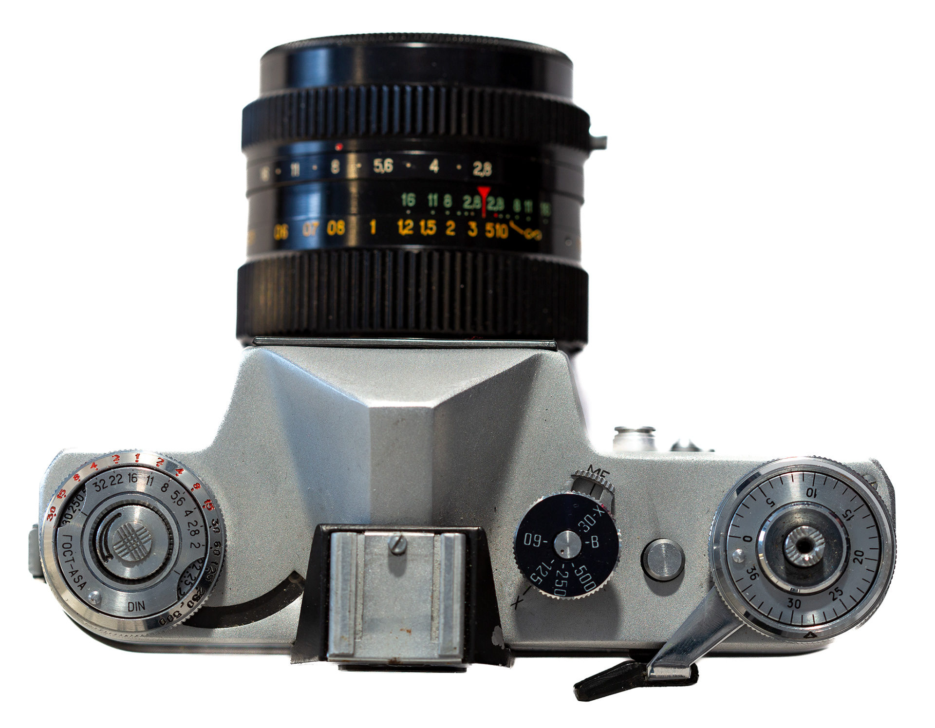 Zenit E z obiektywem MIR-1 2.8, 37A - © 2025 Tomasz Ryś