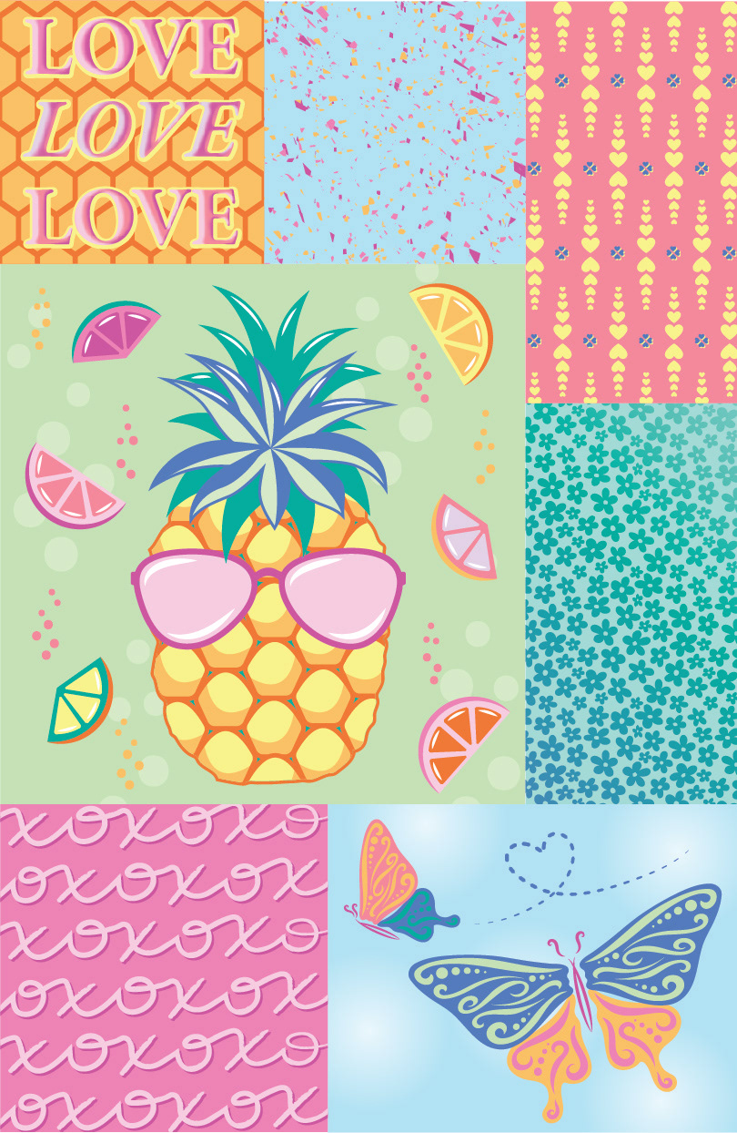 Sweet tween illustrations