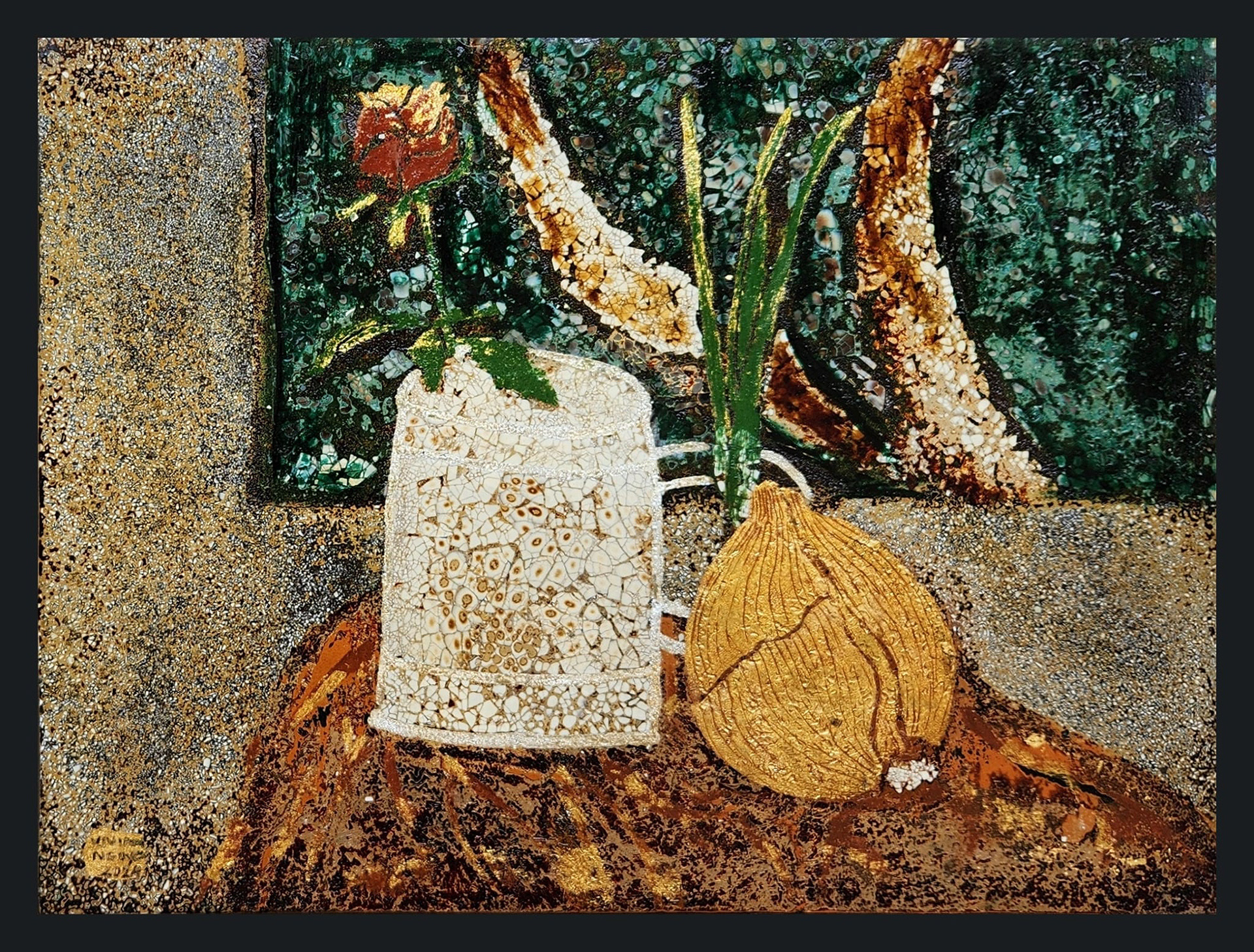 Tỉnh Vật - 42x30 (cm) - sơn mài