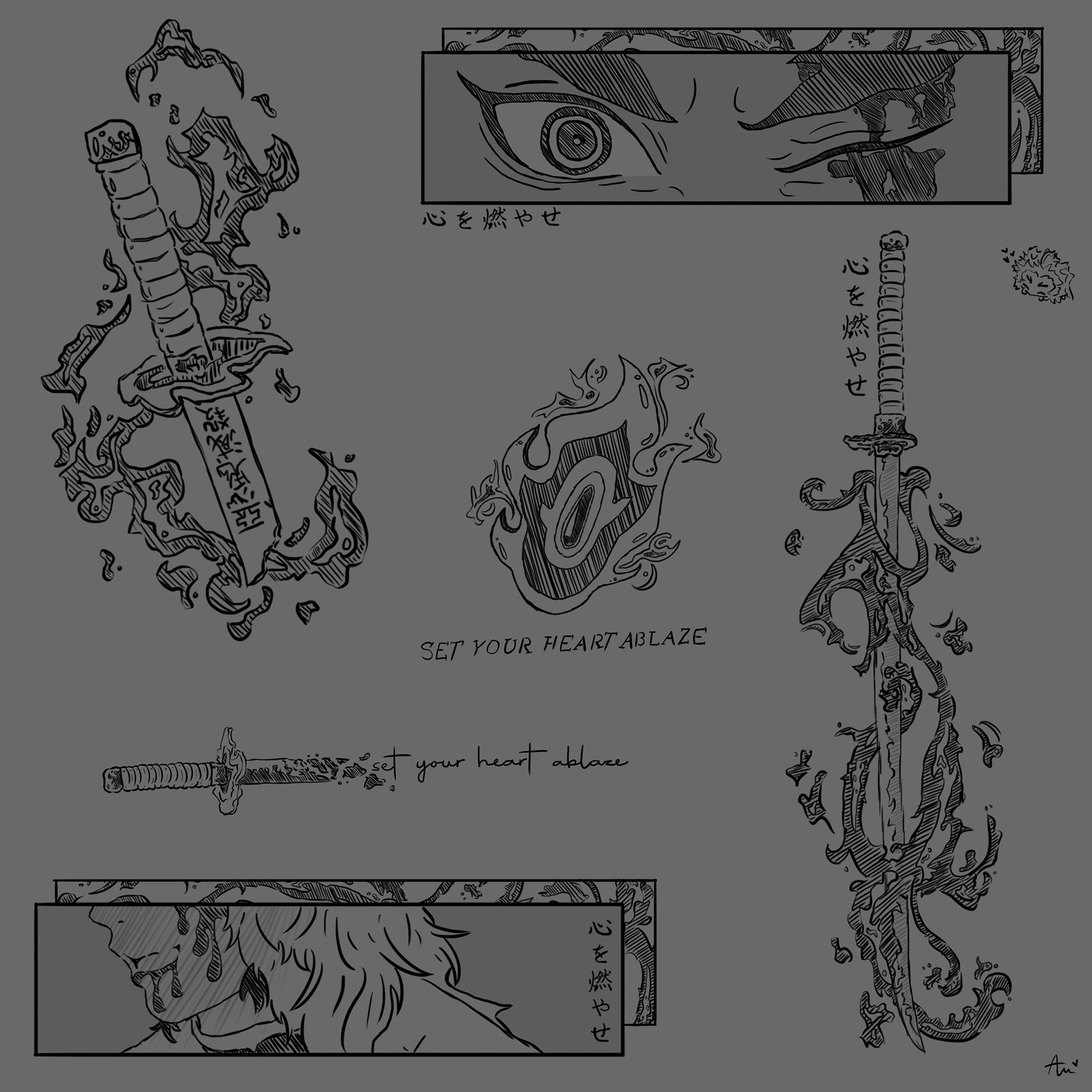 Demon Slayer Tattoos