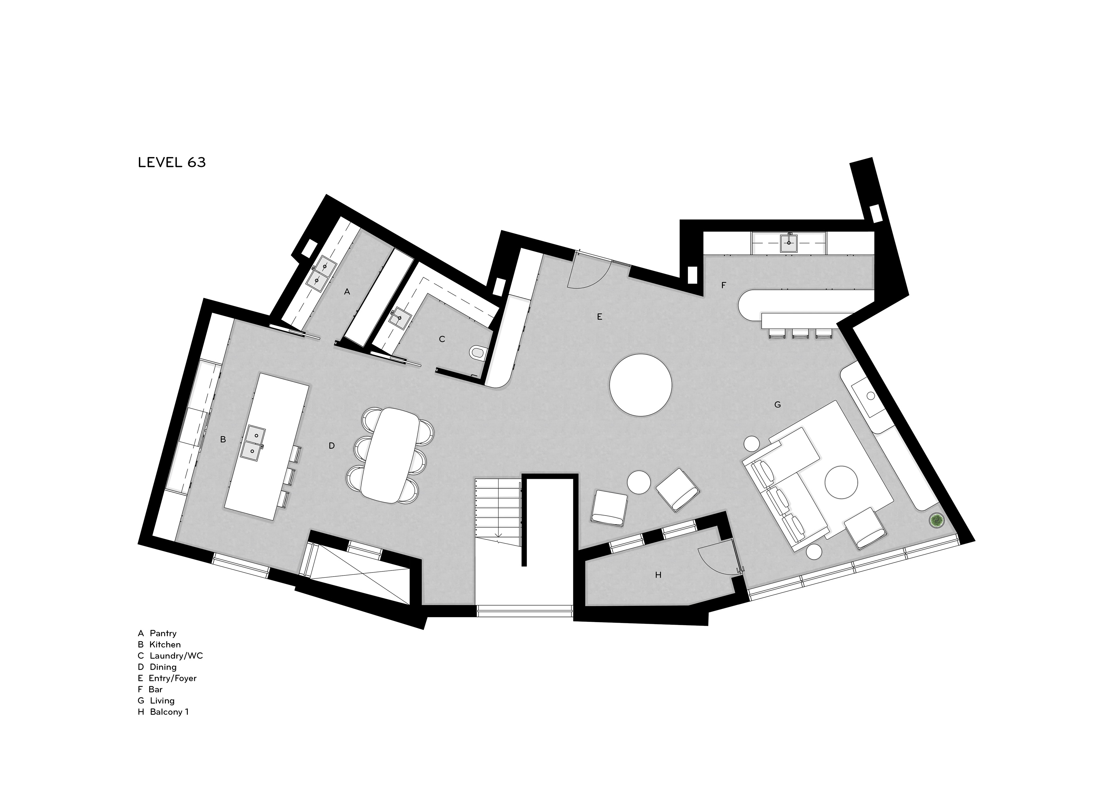 Level 63 Floor Plan