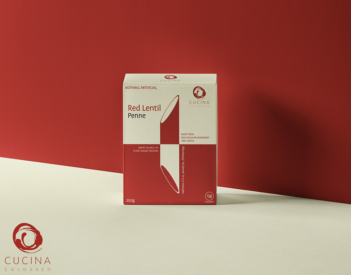 Penne Packaging Mockup