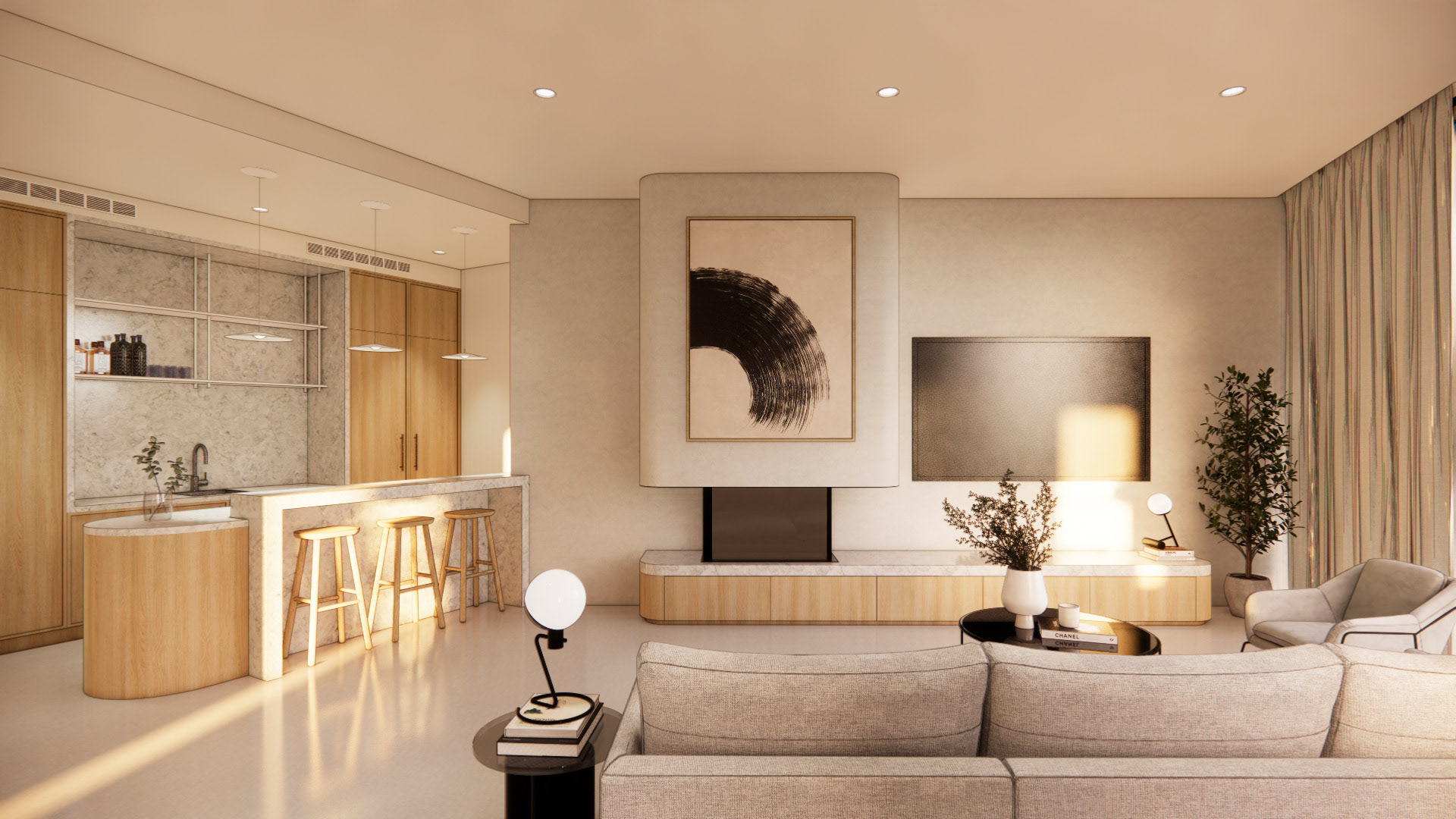 Bar/Living Visualization