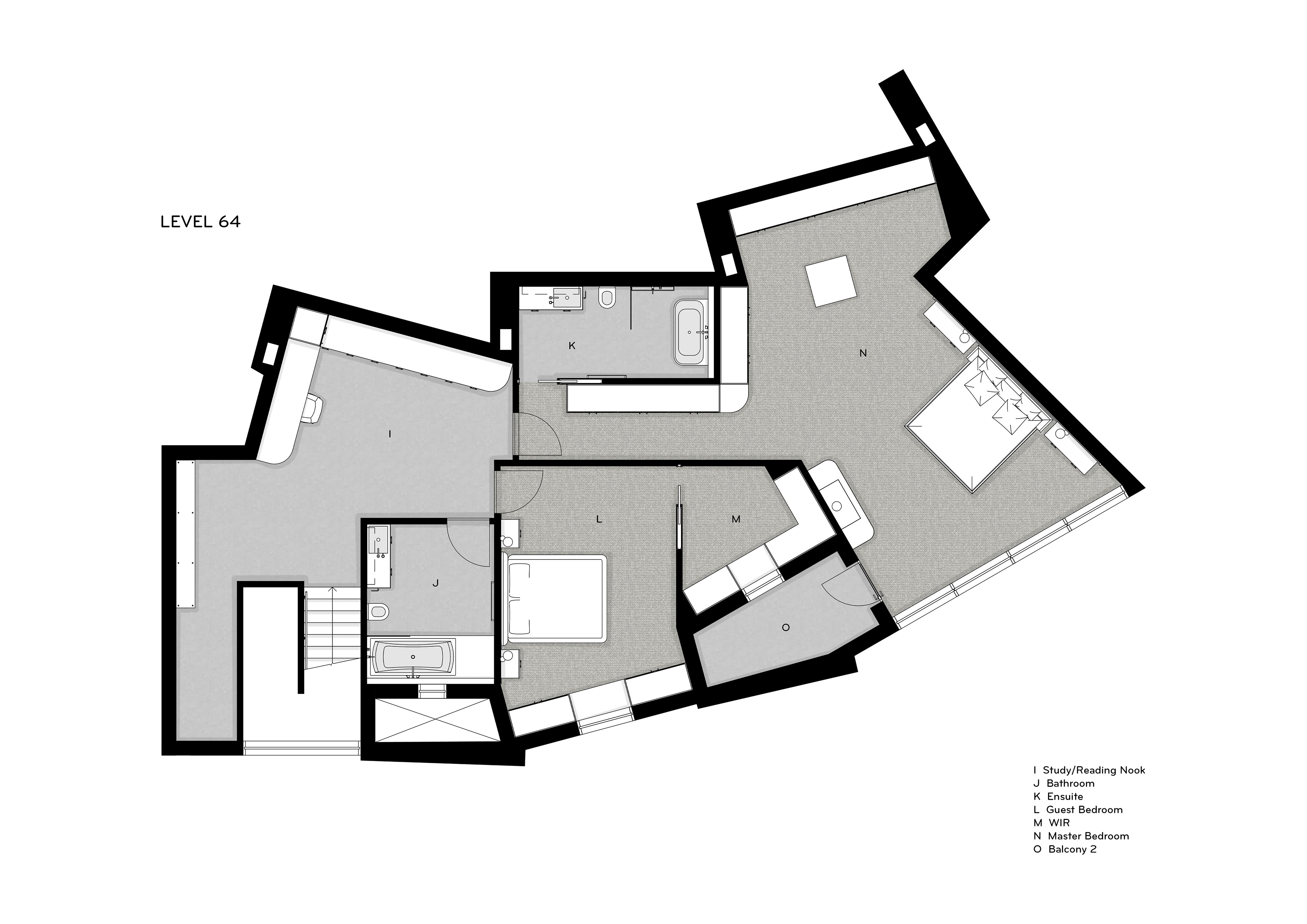 Level 64 Floor Plan