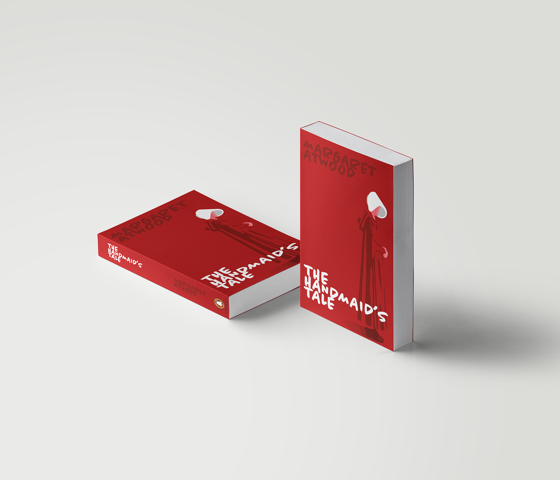 The Handmaid's Tale Book Mockup 
