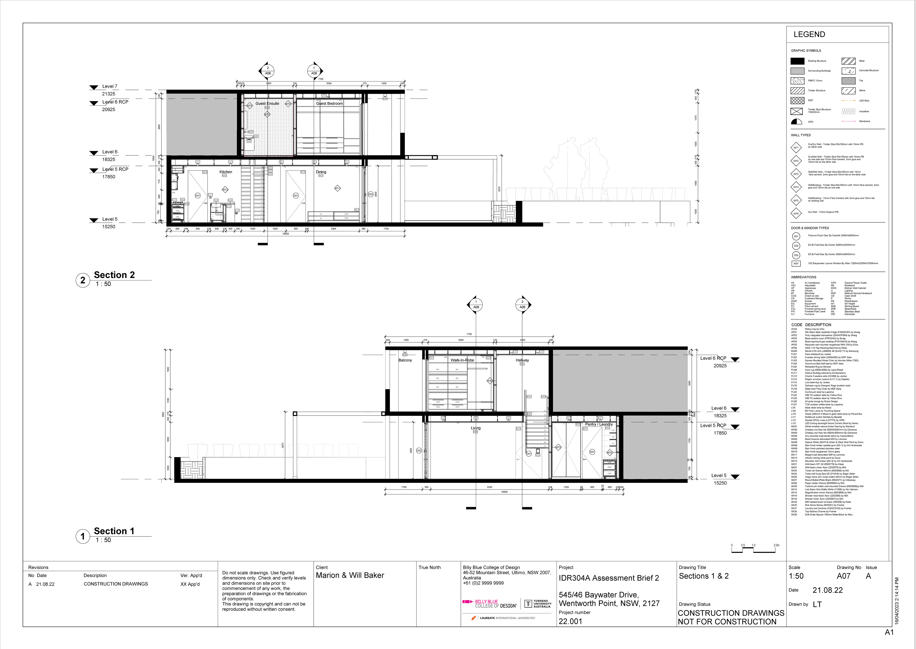 Sections 1 & 2
