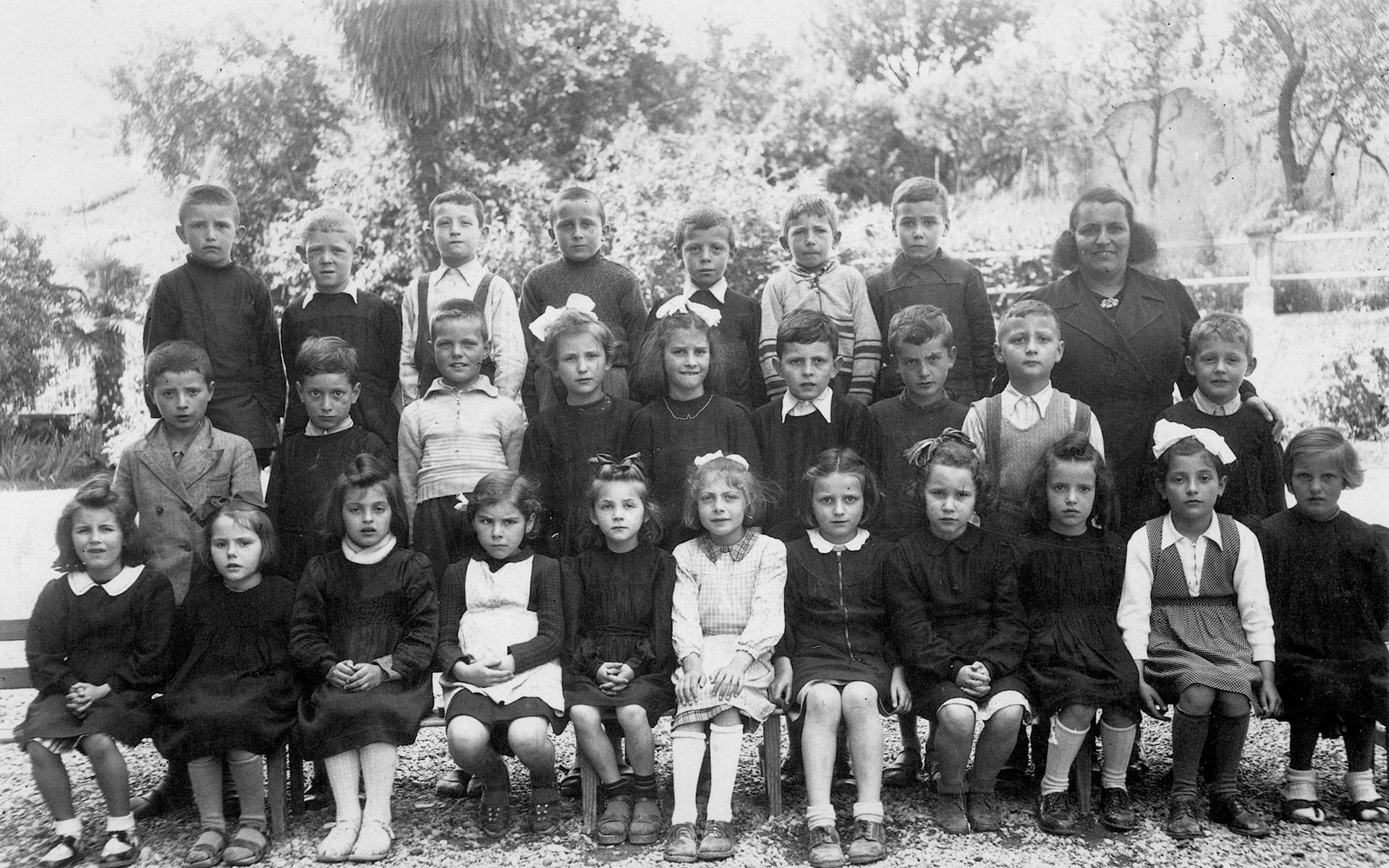 Scolaresca, 1947 (Famiglia Piffaretti)