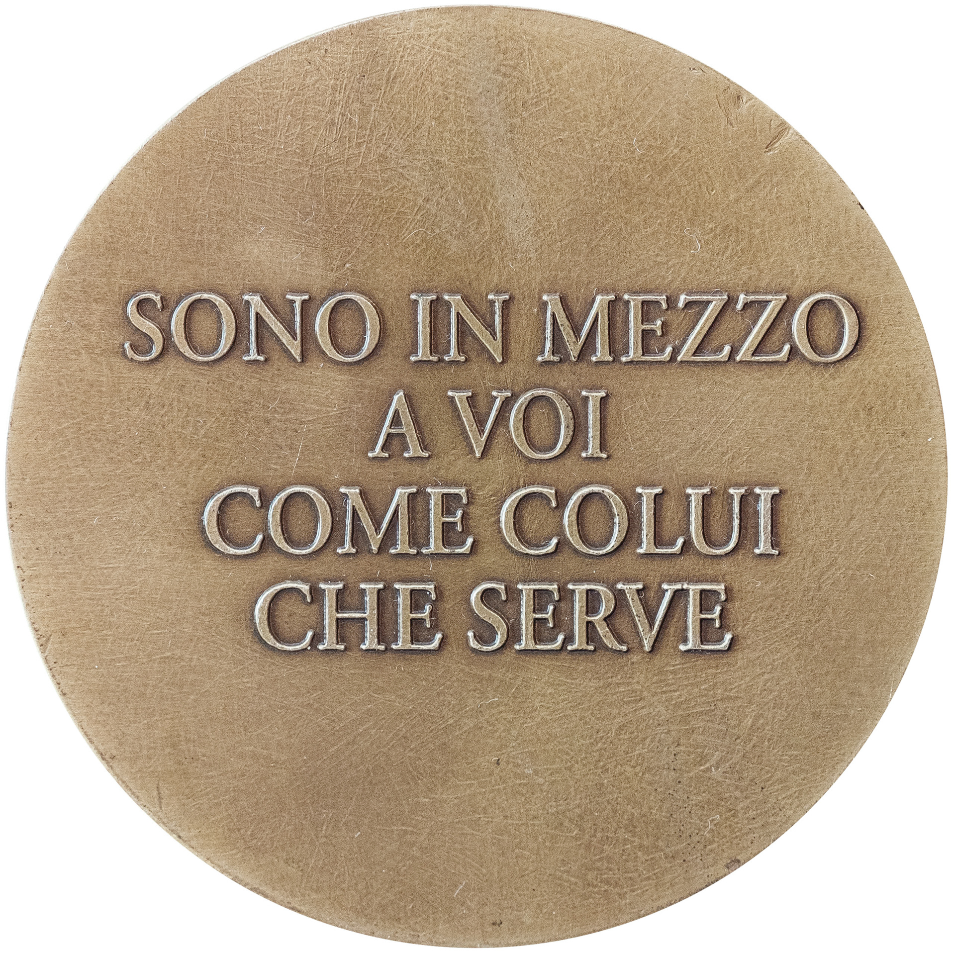 Medaglia "Restauri Chiesa Prepositurale Novazzano", retro, 1999