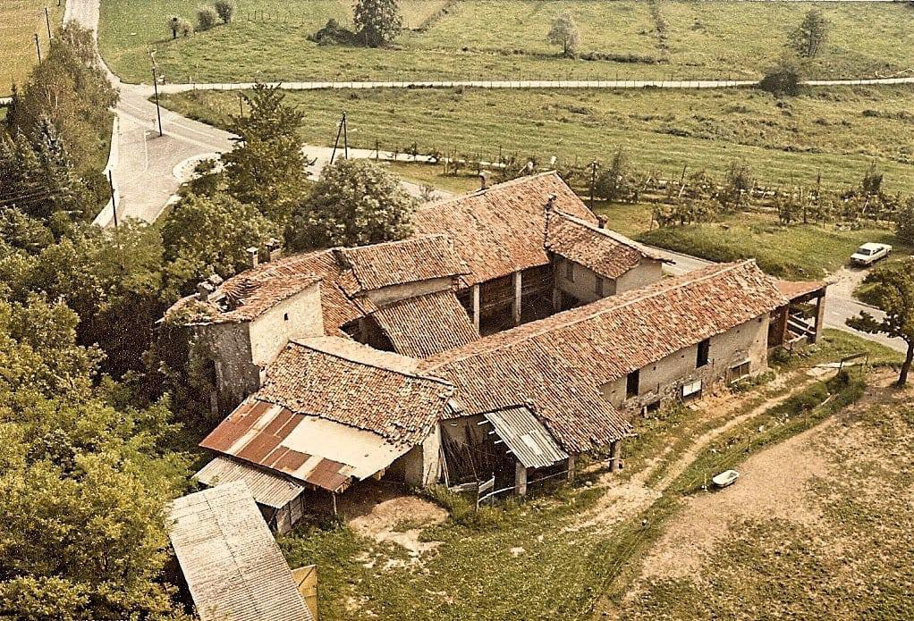 Masseria La Torraccia a Novazzano, circa 1980 (Giorgio Lambrughi)