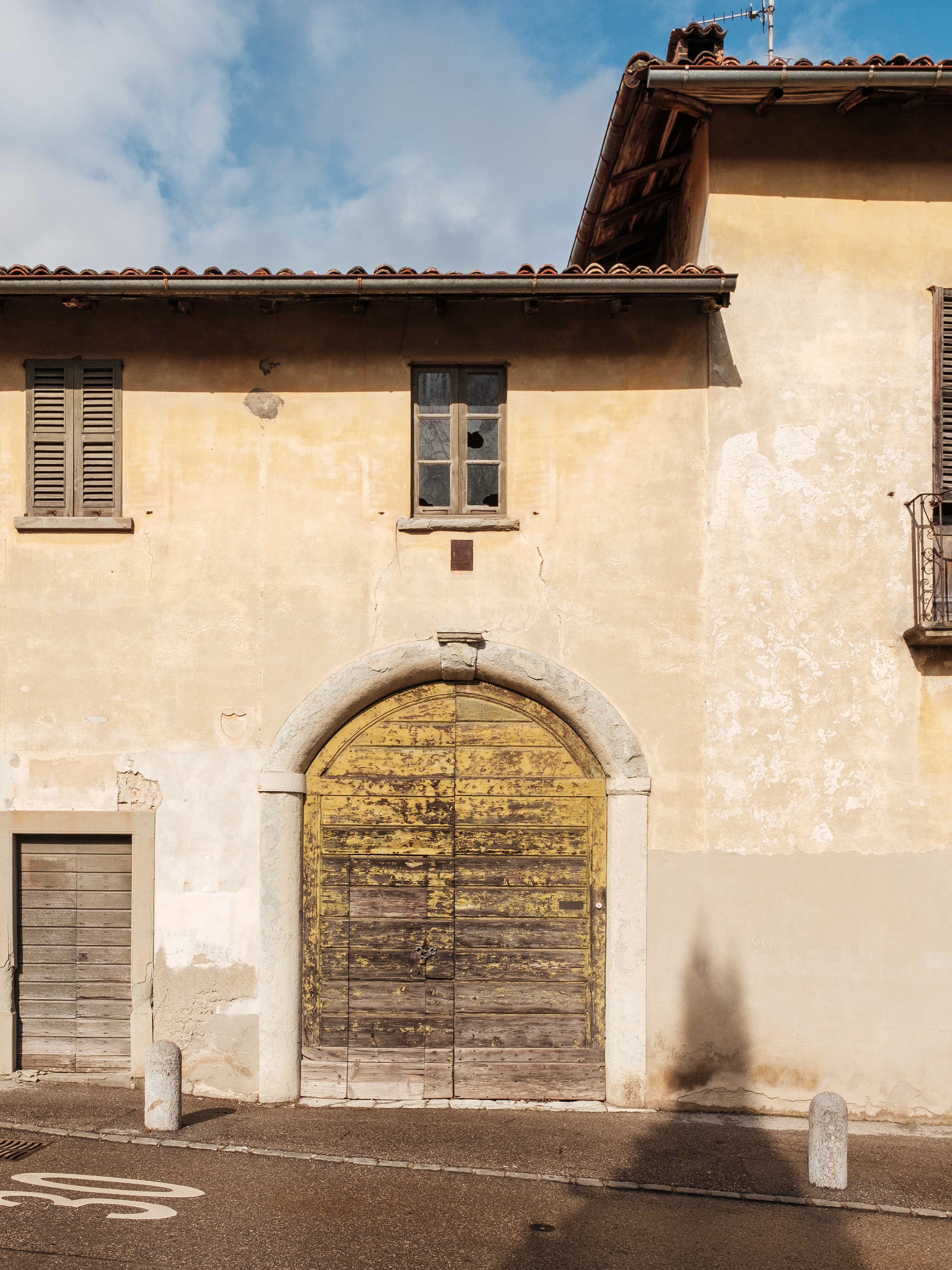 L'entrata di Casa Albisetti a Brusata di Novazzano, 2024 (Francesco Tadini)