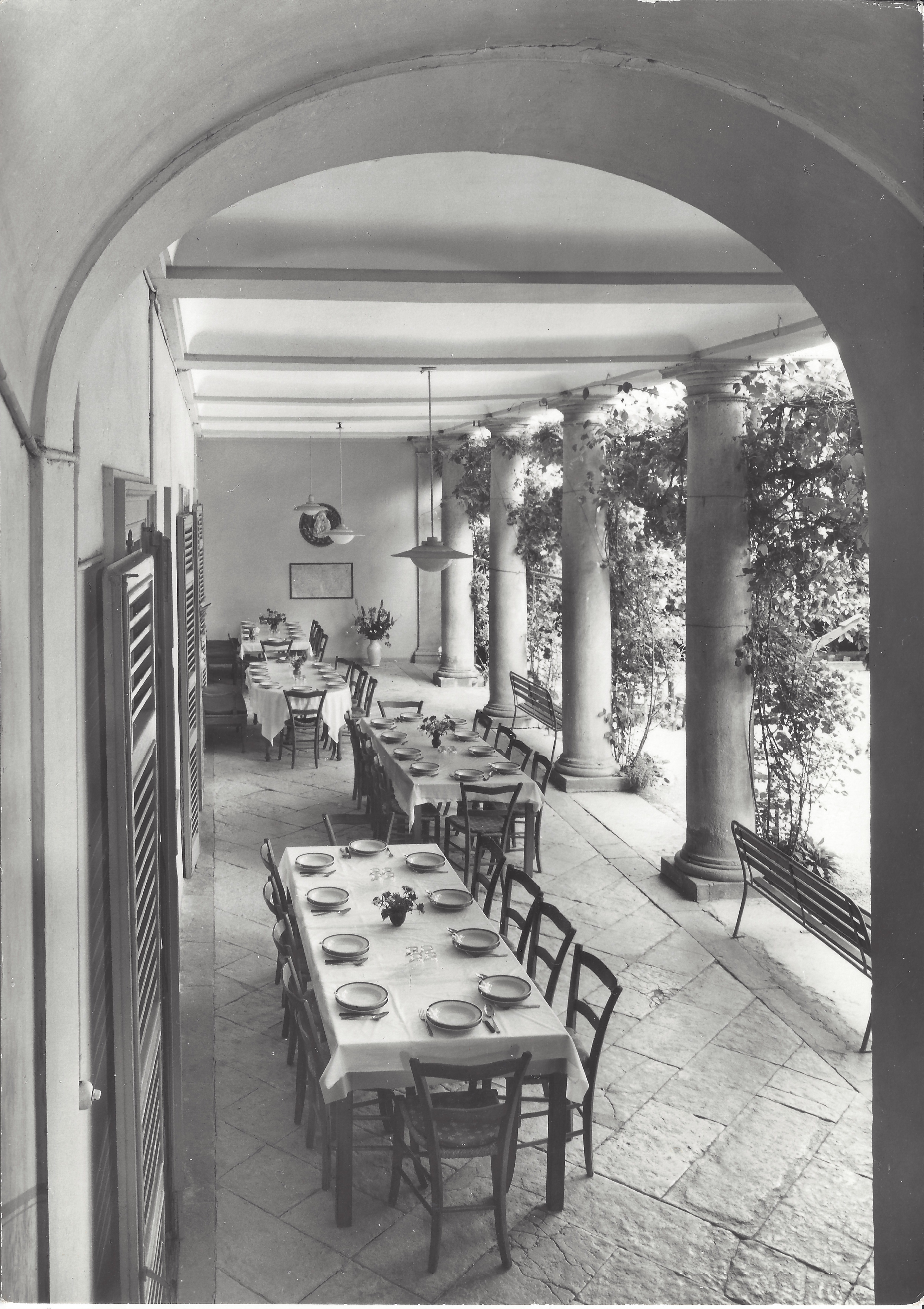 Cartolina Castello Brusata, circa 1940 (E. Koehli)