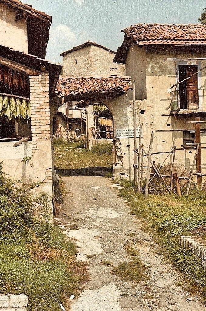 Masseria La Torraccia a Novazzano, circa 1980 (Giorgio Lambrughi)