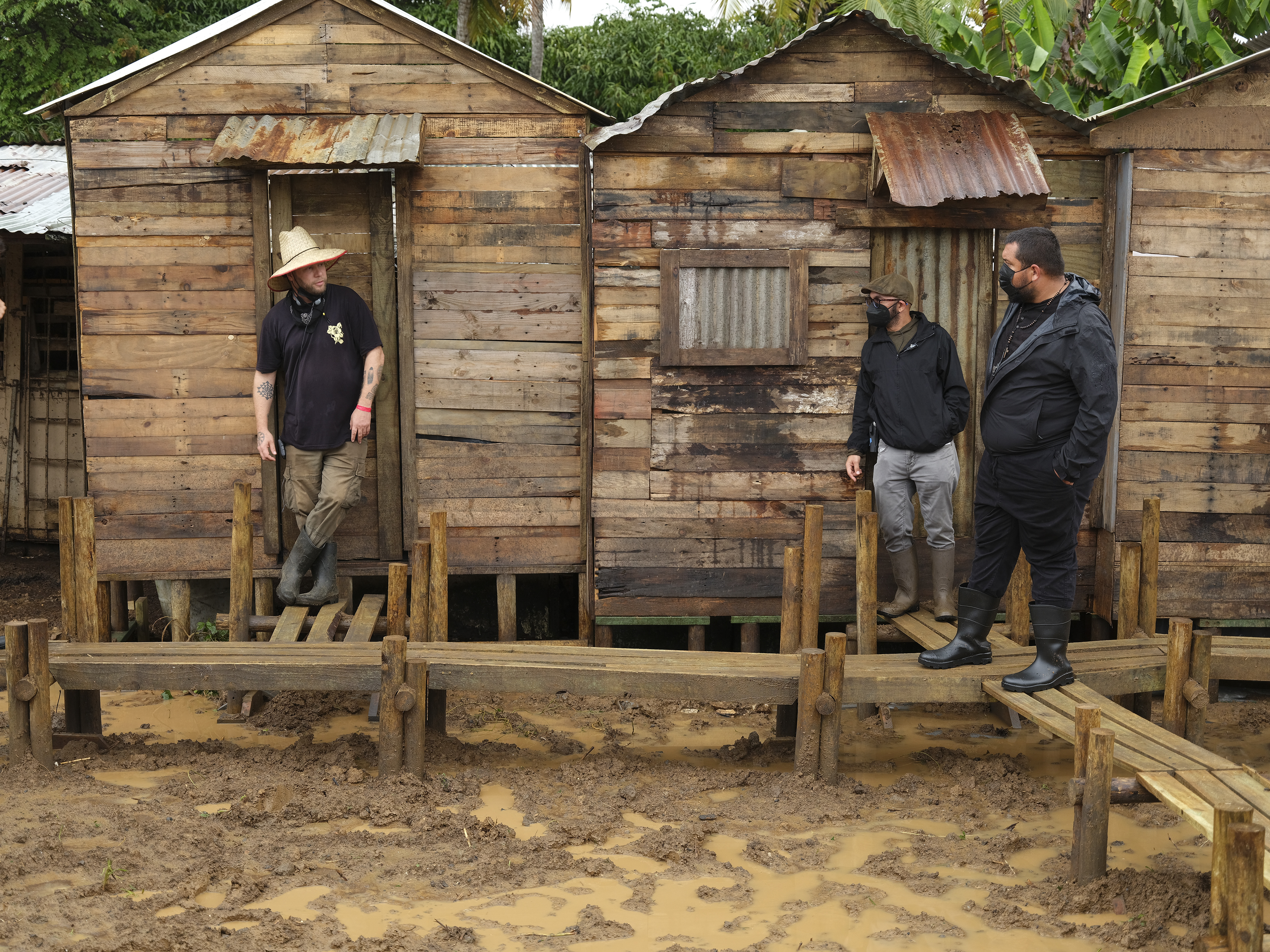 "Erase una vez en el Caribe" | Set: "El Fanguito" - Foto: Omar Rivera