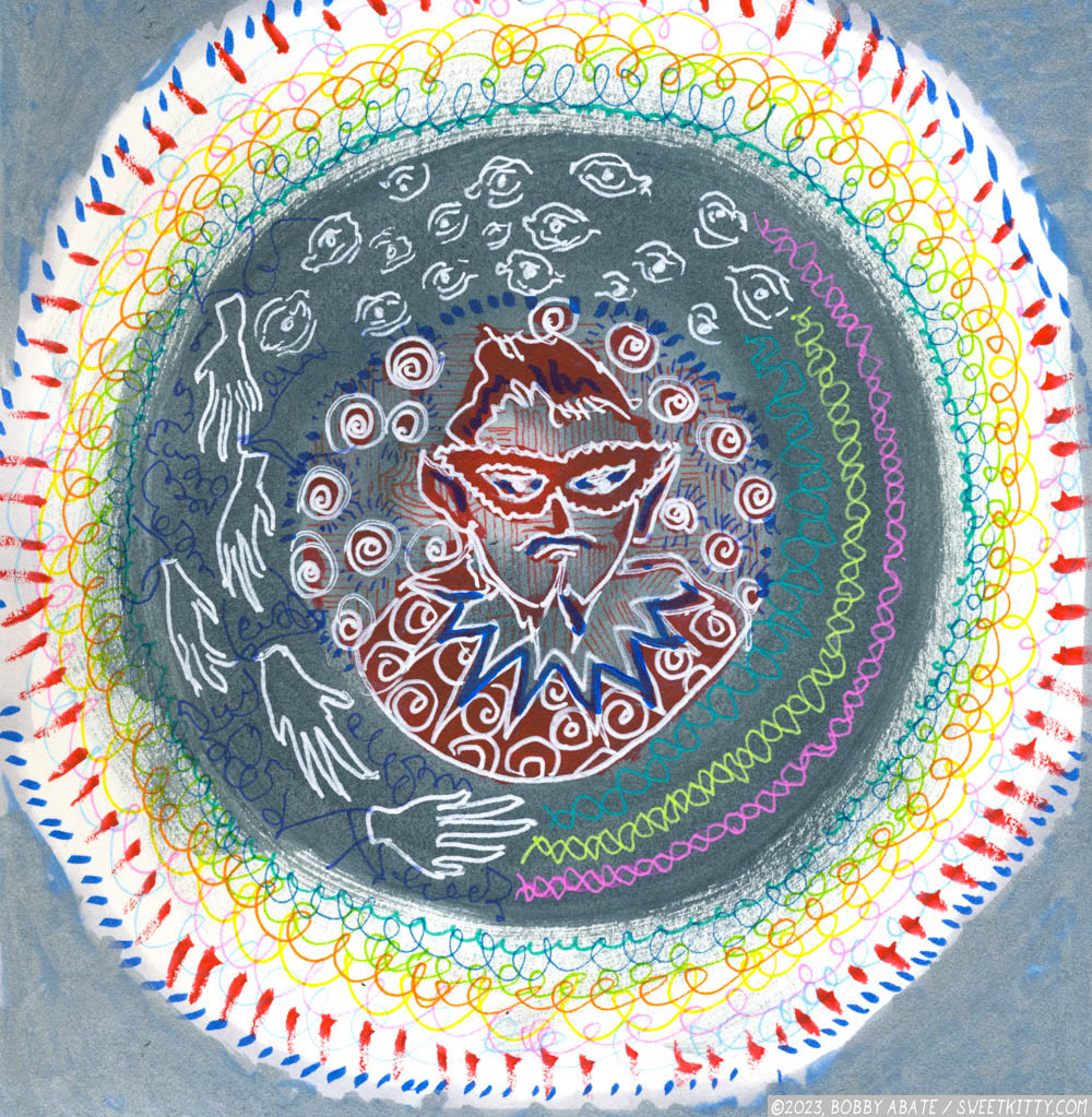 Man in the Window / 8x8 / 2022