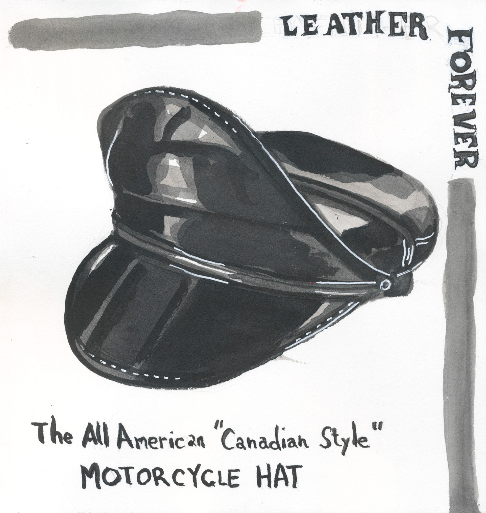 Leather Forever Print Ad